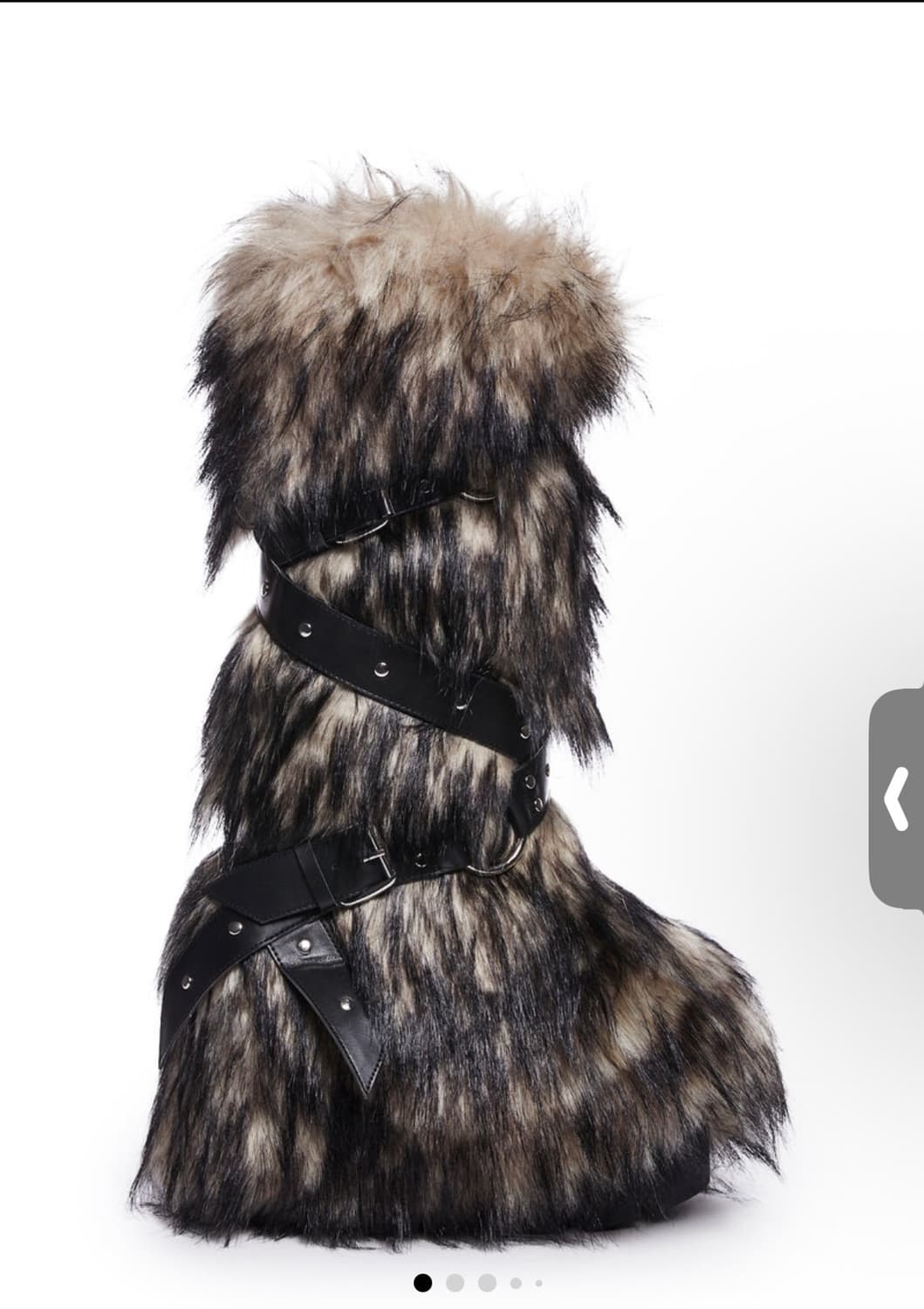 돌스킬 퍼 부츠 us8 상품이미지1