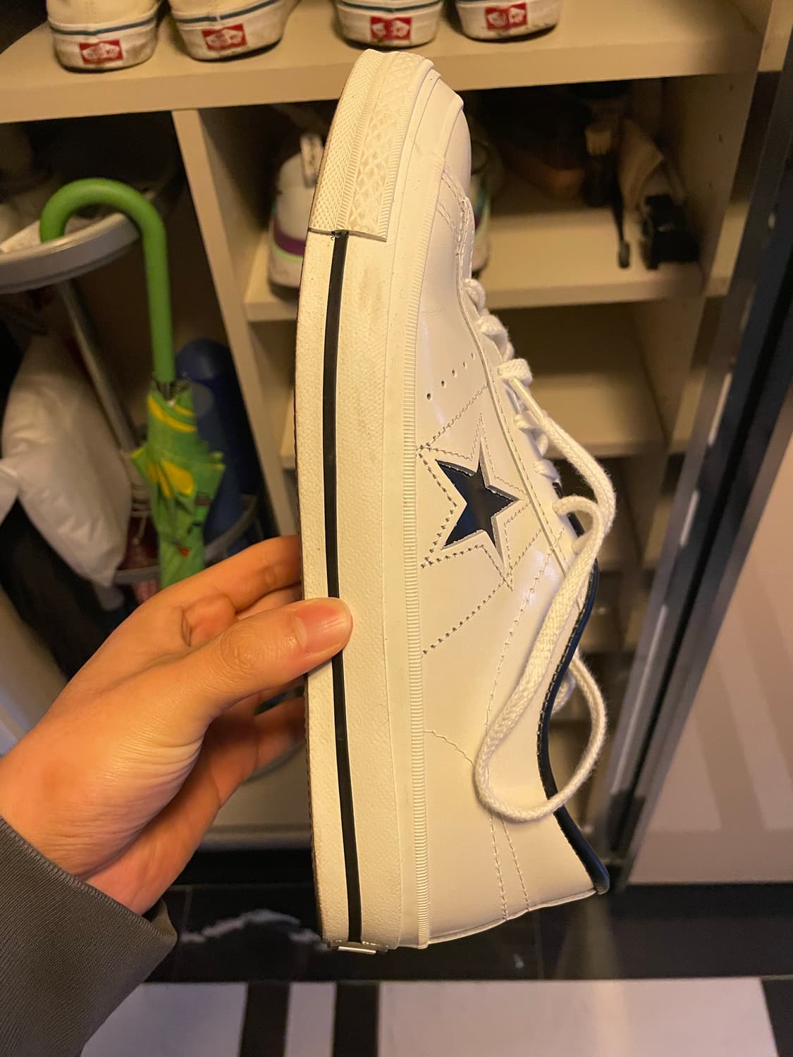 컨버스 재팬 원스타 레더(270size) 상품이미지3