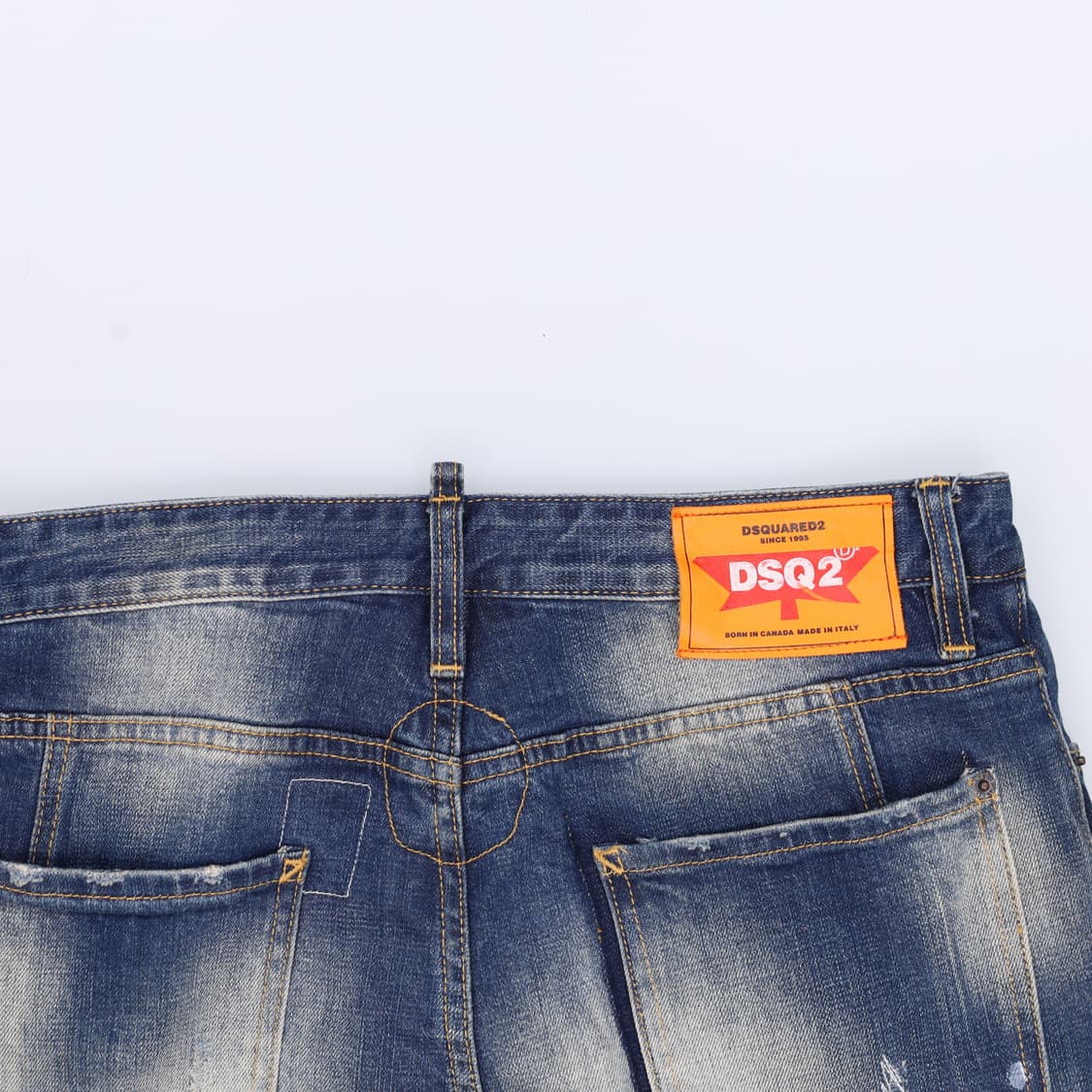 50 디스퀘어드2 워싱 데님팬츠 0402H1 상품이미지3