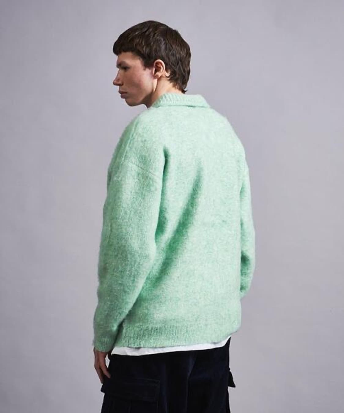 몽키타임 monkey time 모헤어 가디건 민트 L 상품이미지6