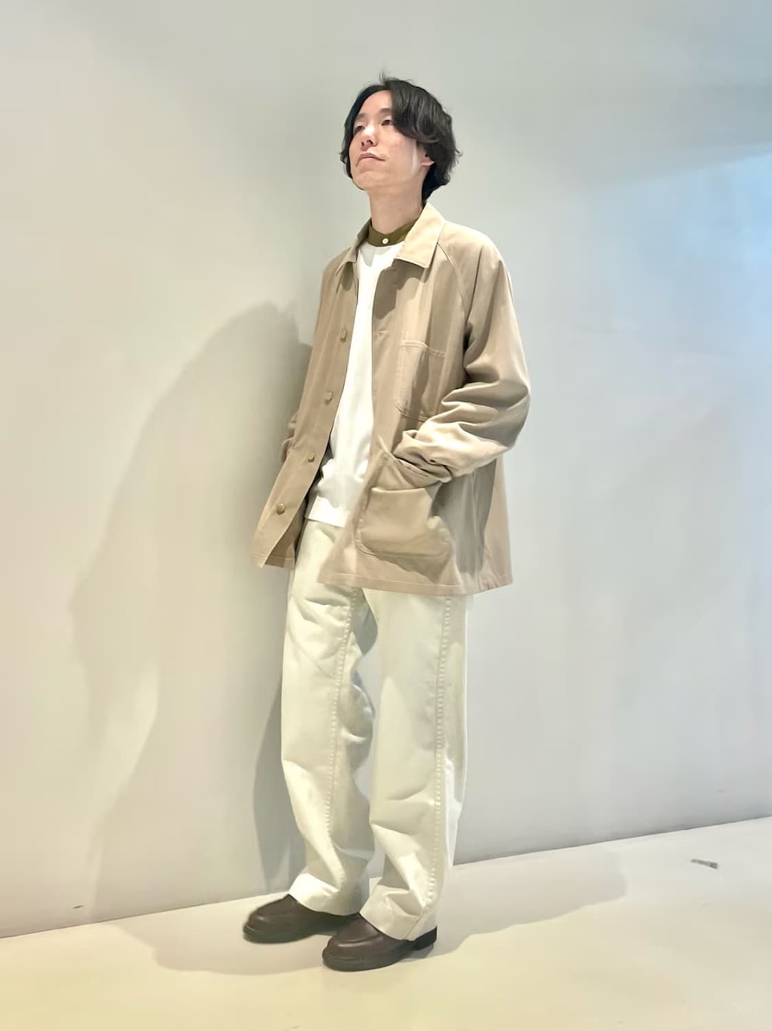 BEAMS LIGHTS Twill Coverall 상품이미지2
