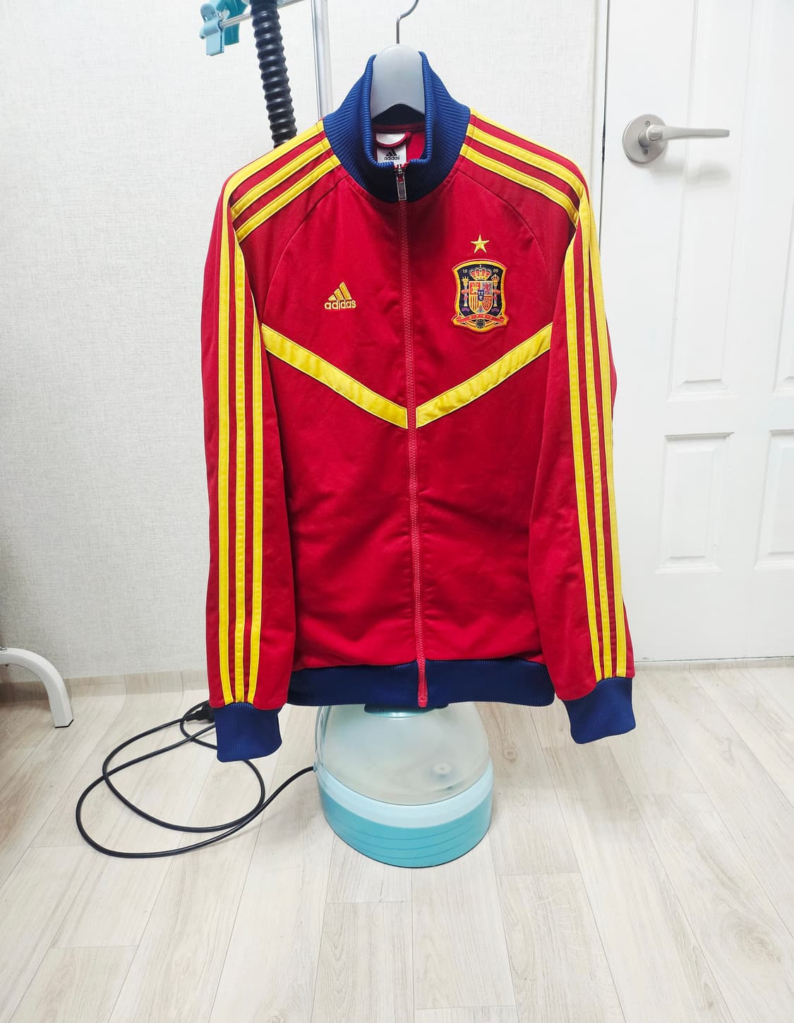 (95)M ☆초대장급☆ 아디다스 스페인 [빨노] 트랙탑져지 상품이미지1
