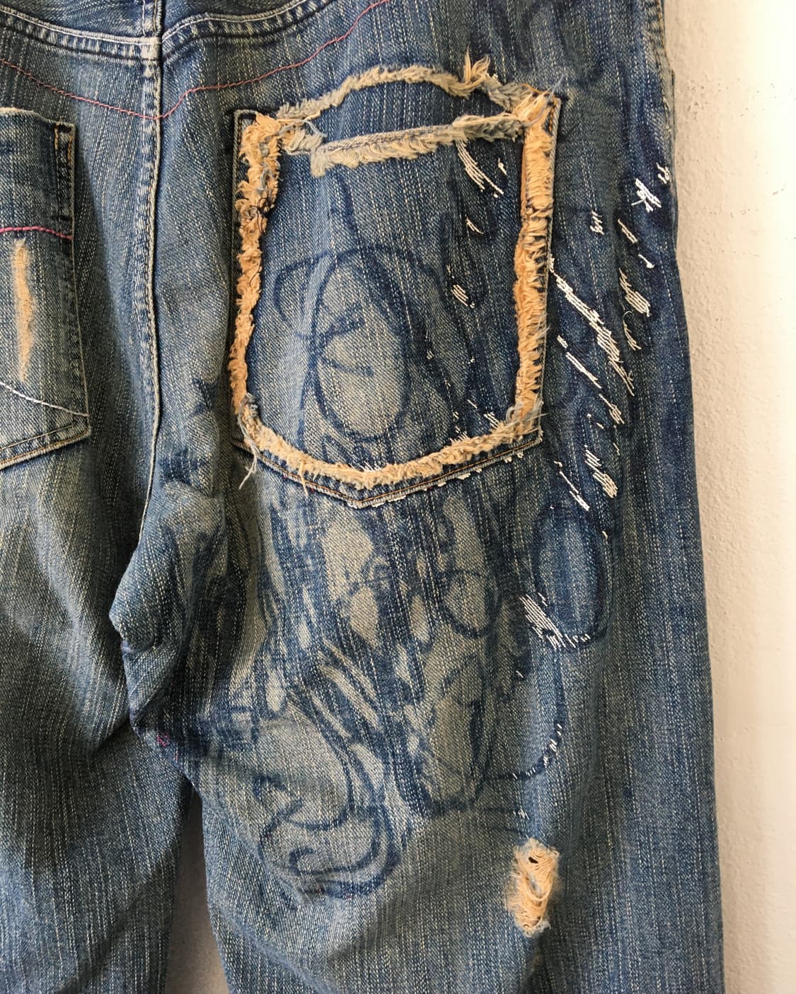 Back point denim pants 상품이미지8