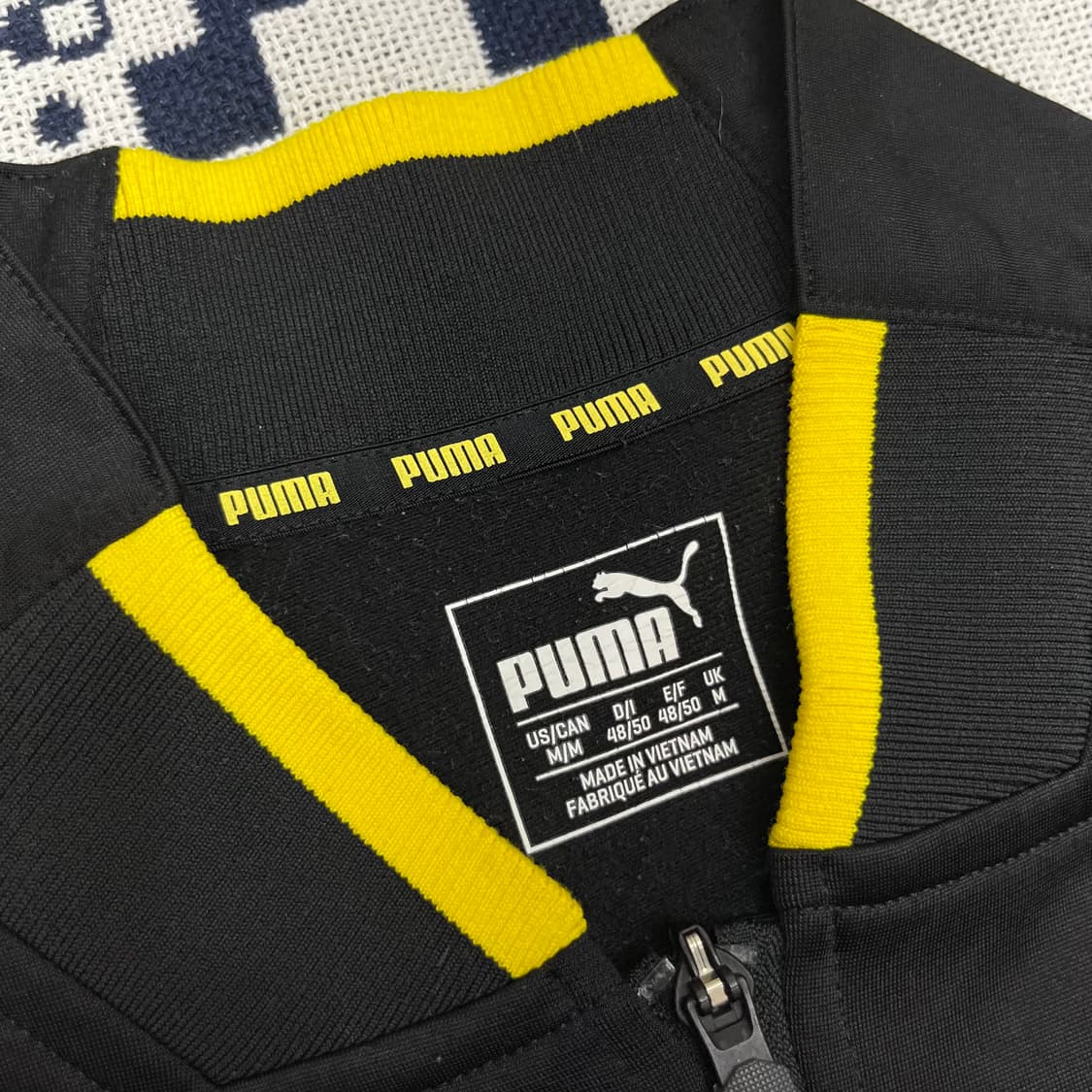 [M] 푸마 도르트문트 로고 져지 자켓 상품이미지9