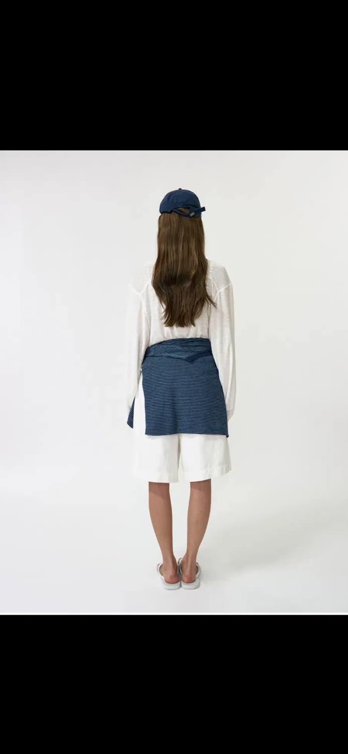 낫띵리튼 Pale Linen Banding Pants - White 상품이미지3