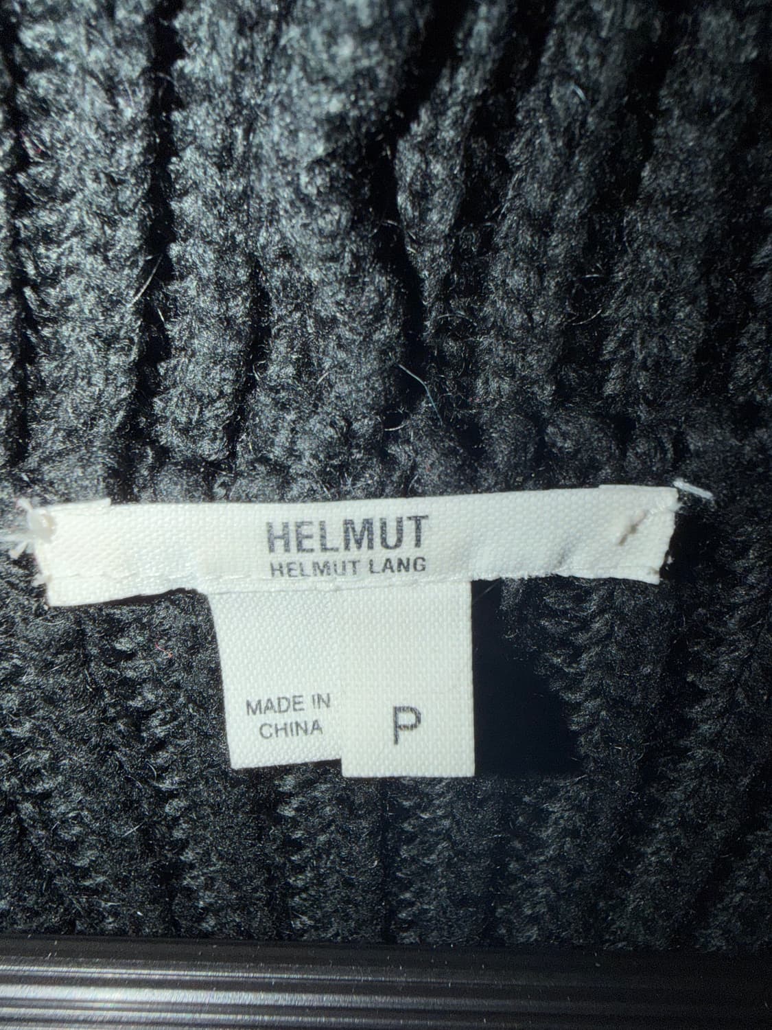 Helmut Lang 니트 사선 지퍼 집업 가디건 상품이미지2