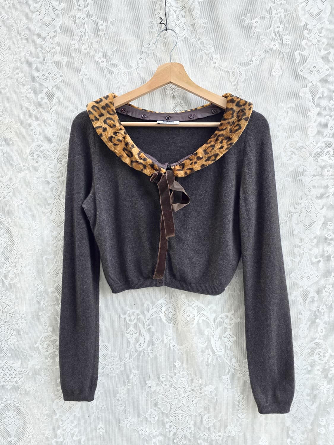 모스키노 크롭 가디건 (made in italy) 상품이미지1