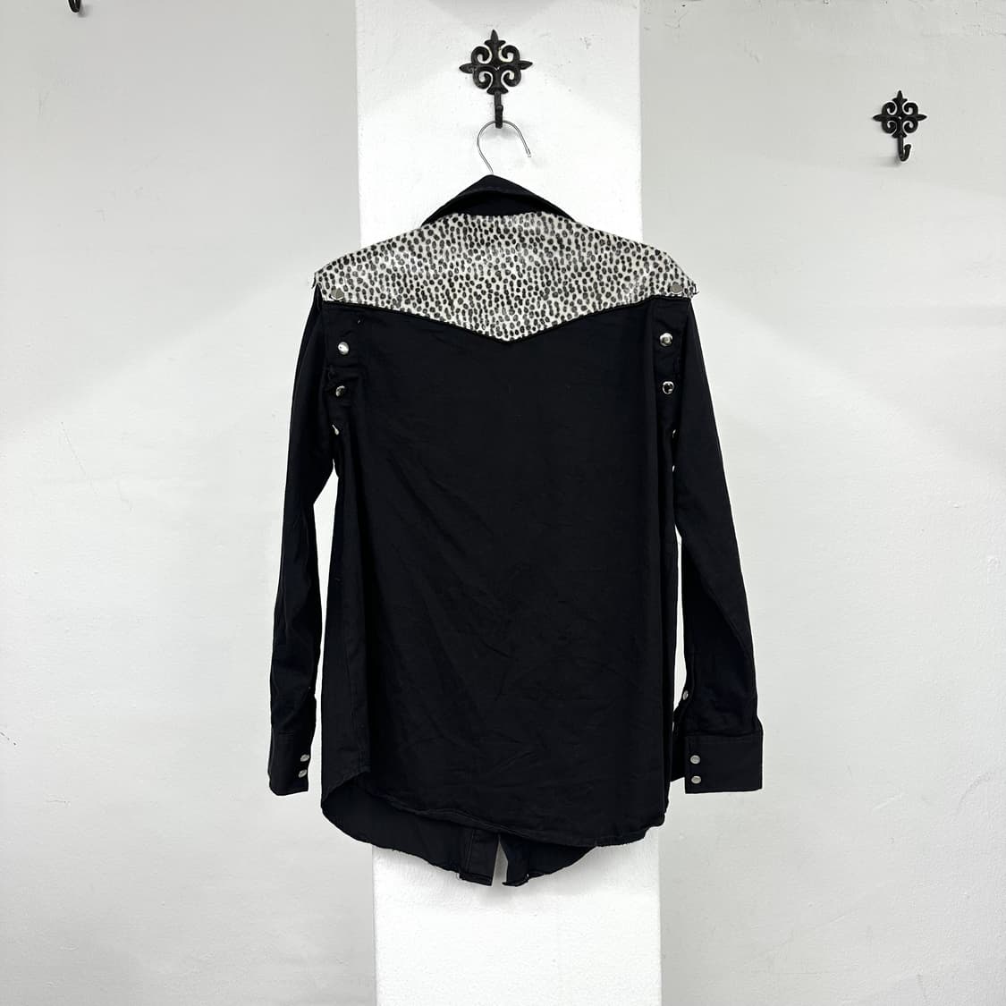 Leopard denim shirts  상품이미지6