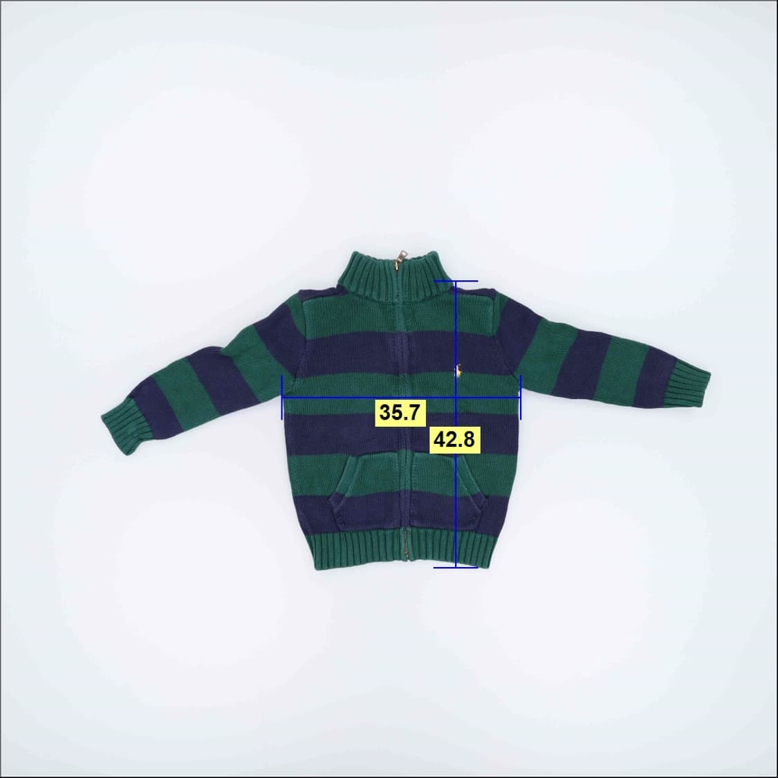 5 폴로 스트라이프 니트집업 0417H1 상품이미지6