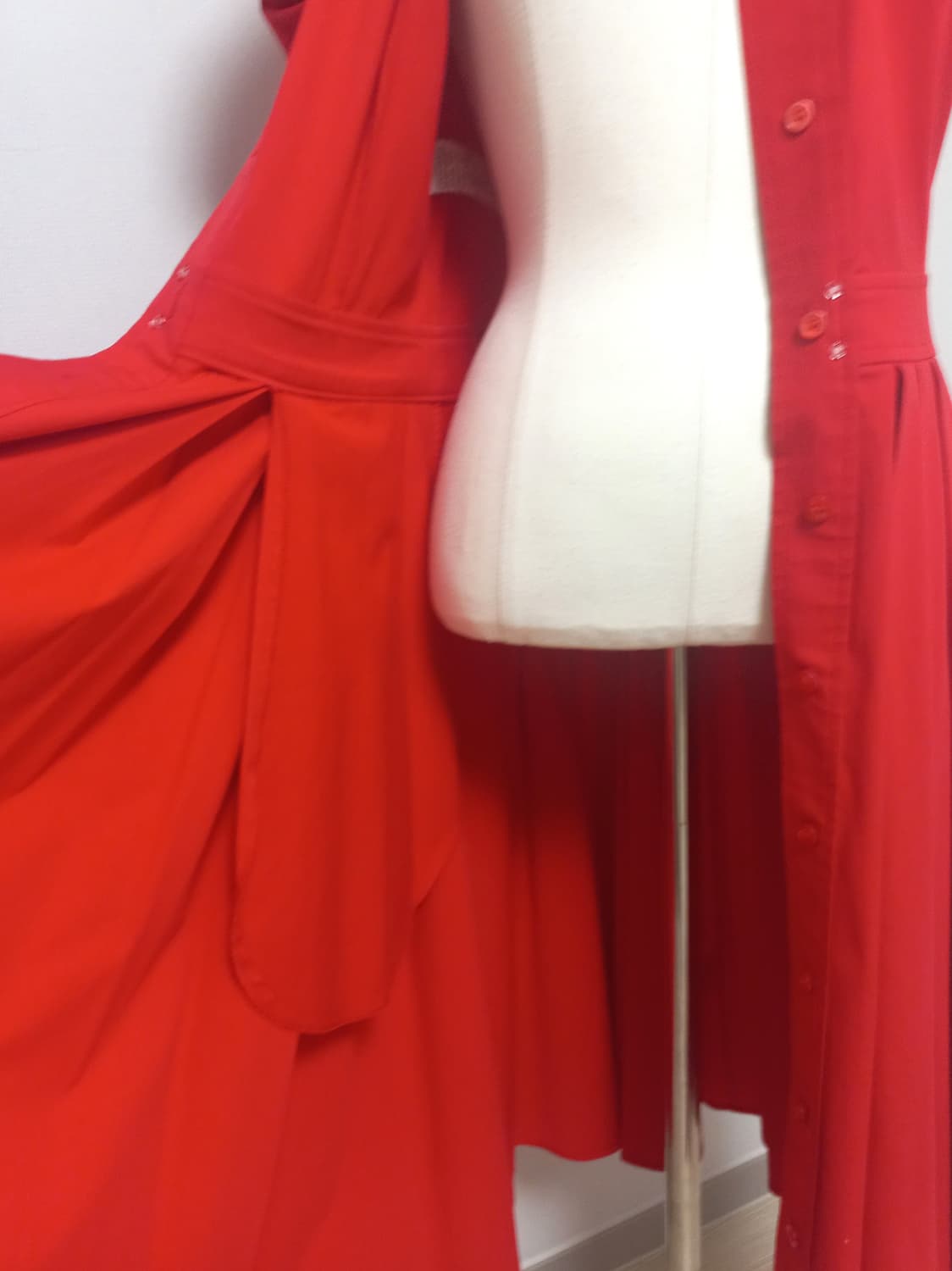 마이클코어스 컬렉션 레드 셔츠 드레스 (새상품) 상품이미지6