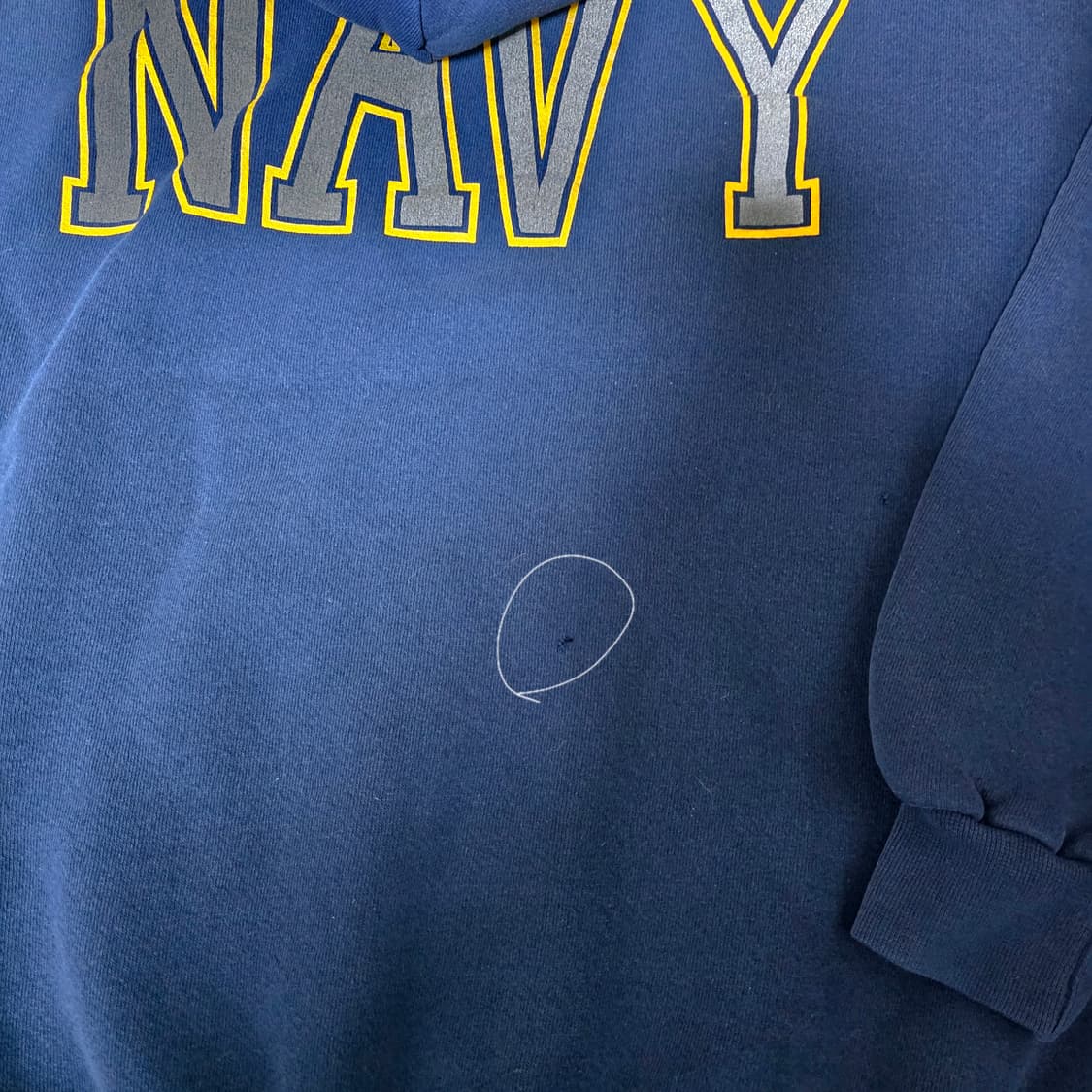 [XL] 90s USA 네이비 USN NAVY 빈티지 후드티 상품이미지6