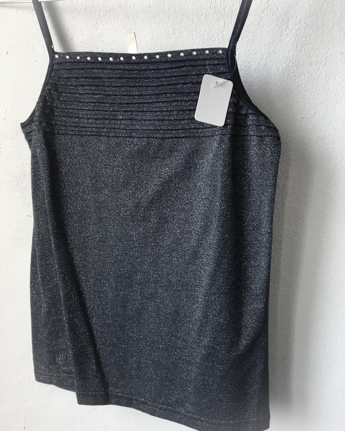 Glitter cubic point sleeveless 상품이미지4
