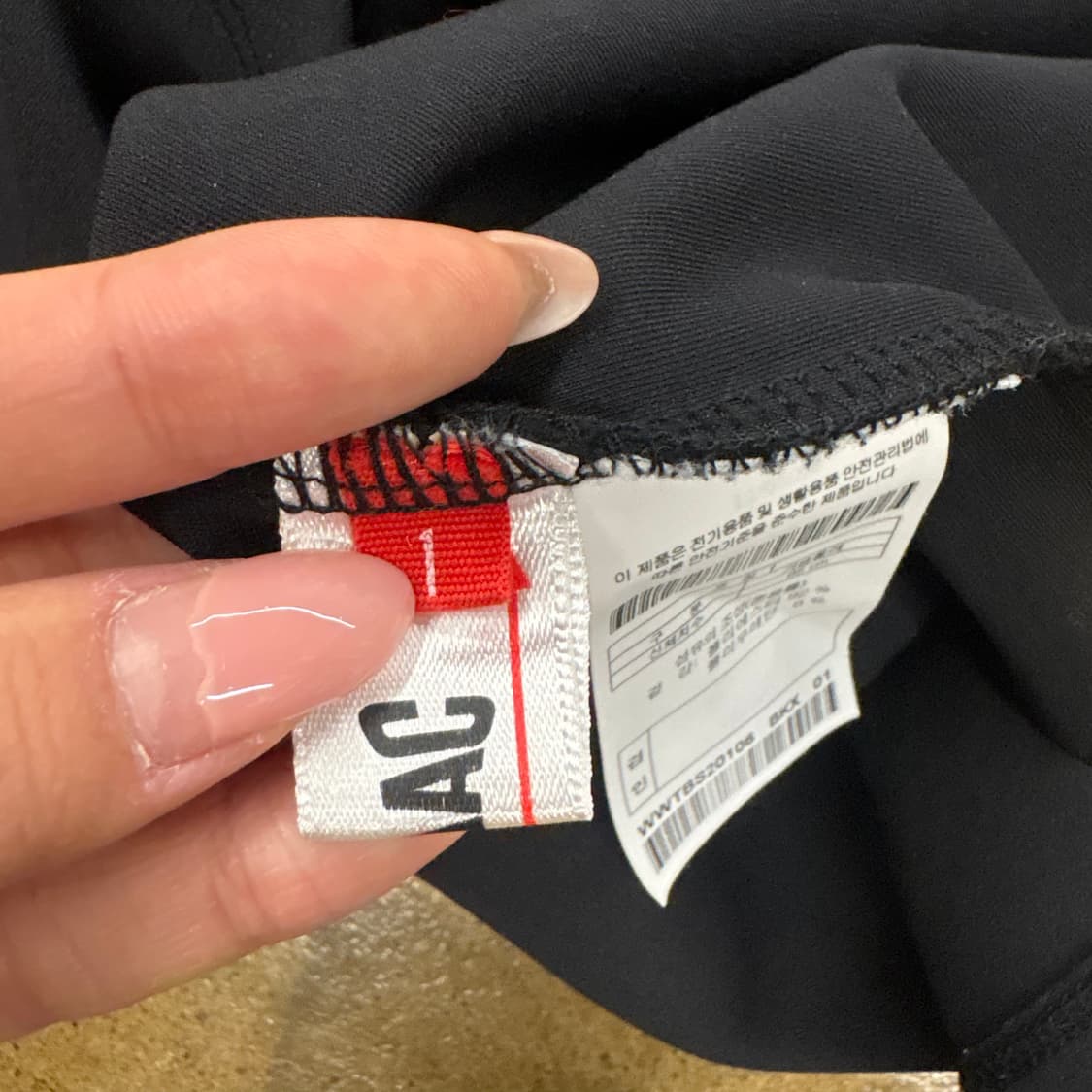 [정품/1사이즈] Waac 왁 여성 골프 폴로티셔츠 b16 상품이미지4