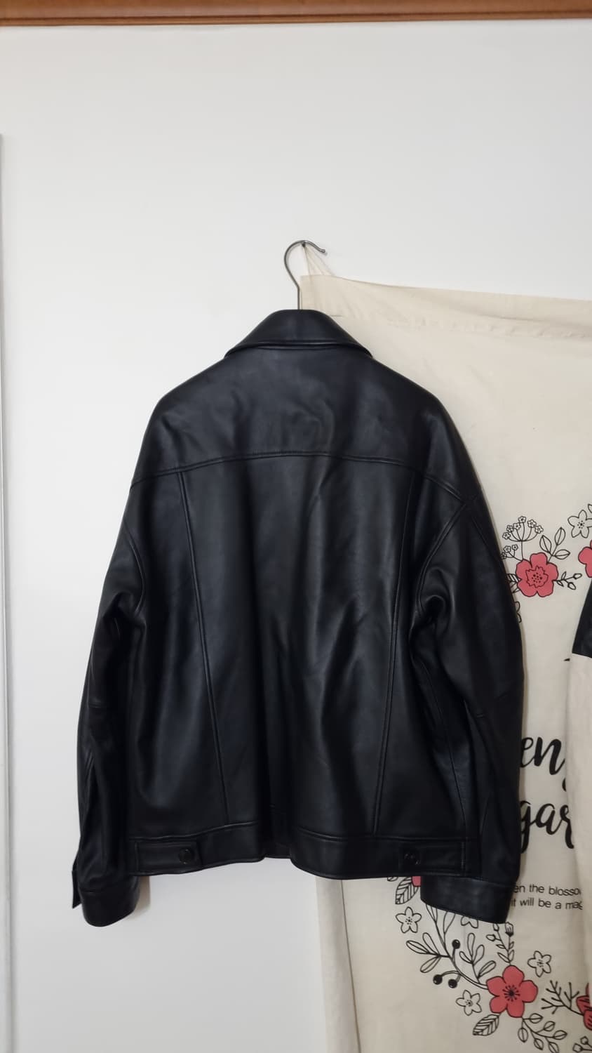 DOFFJASON 양가죽 오버핏 자켓L 상품이미지6