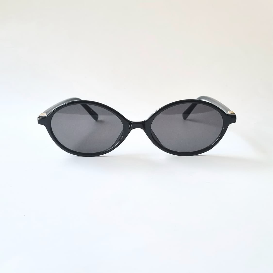 90s 빈티지 감성, 골드 힌지 오벌 선글라스 상품이미지2