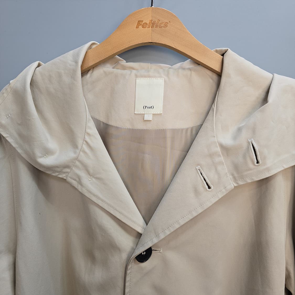 포스트(Post) 벨티드 트렌치코트 베이지 55 상품이미지2