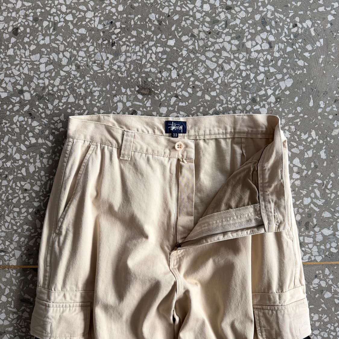 90-00s 올드 스투시 카고 팬츠 상품이미지5