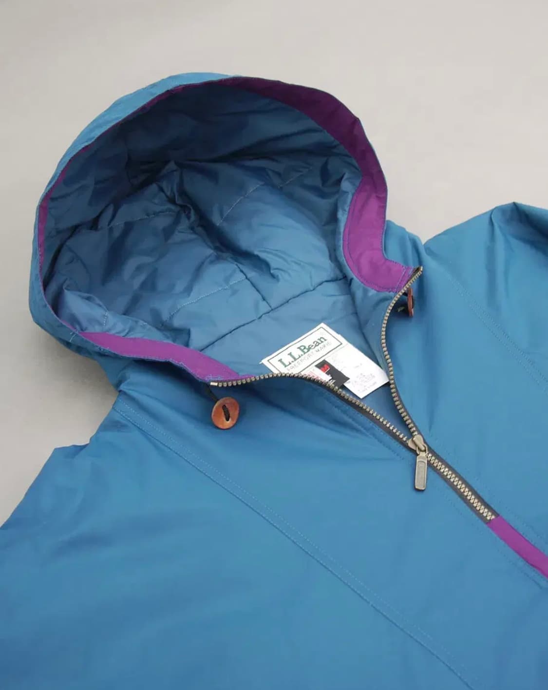 90s L.L.Bean 엘엘빈 신슐레이트 풀오버 아노락파카 L(~110) 상품이미지5