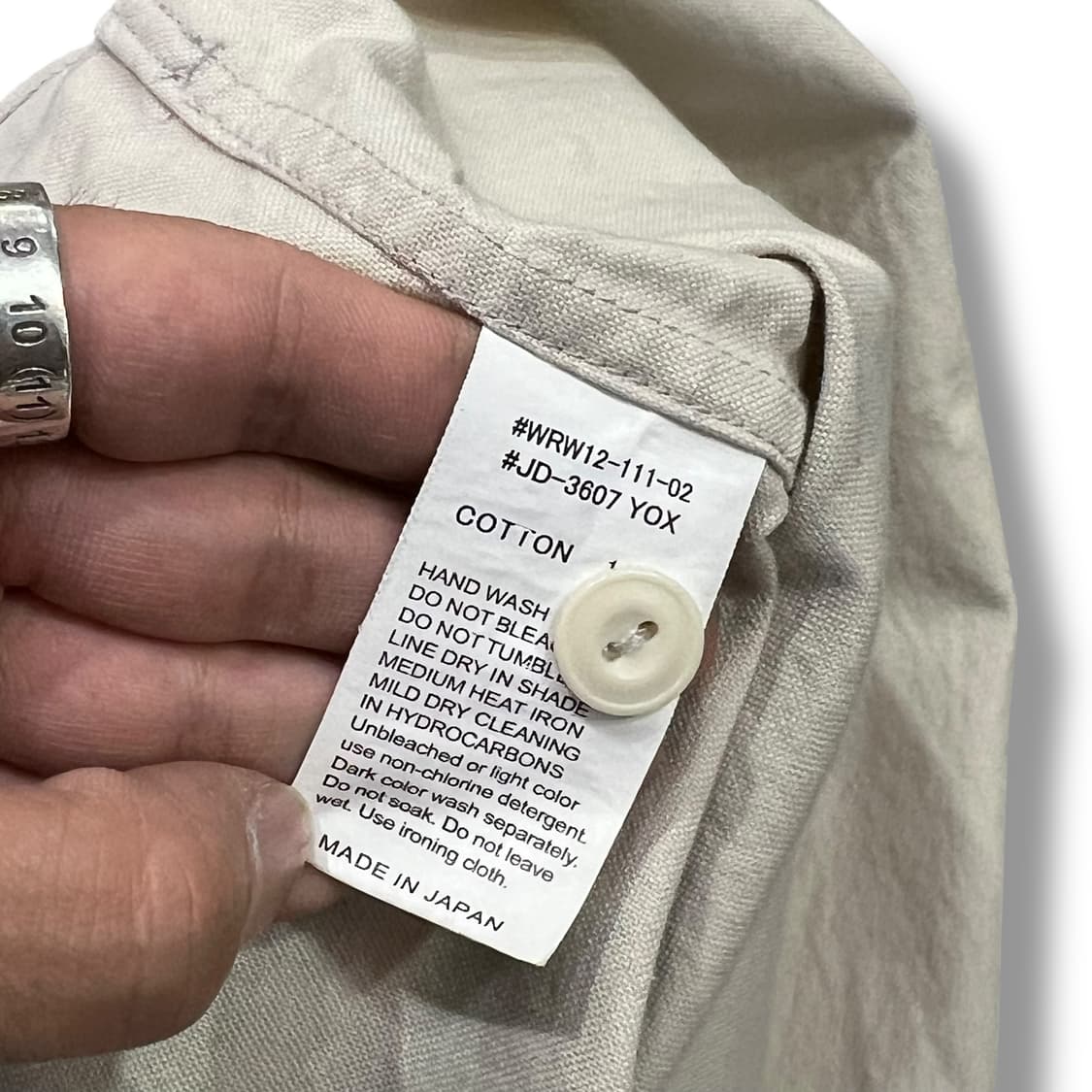  단톤 헨리넥 코튼 셔츠 y13953 상품이미지8