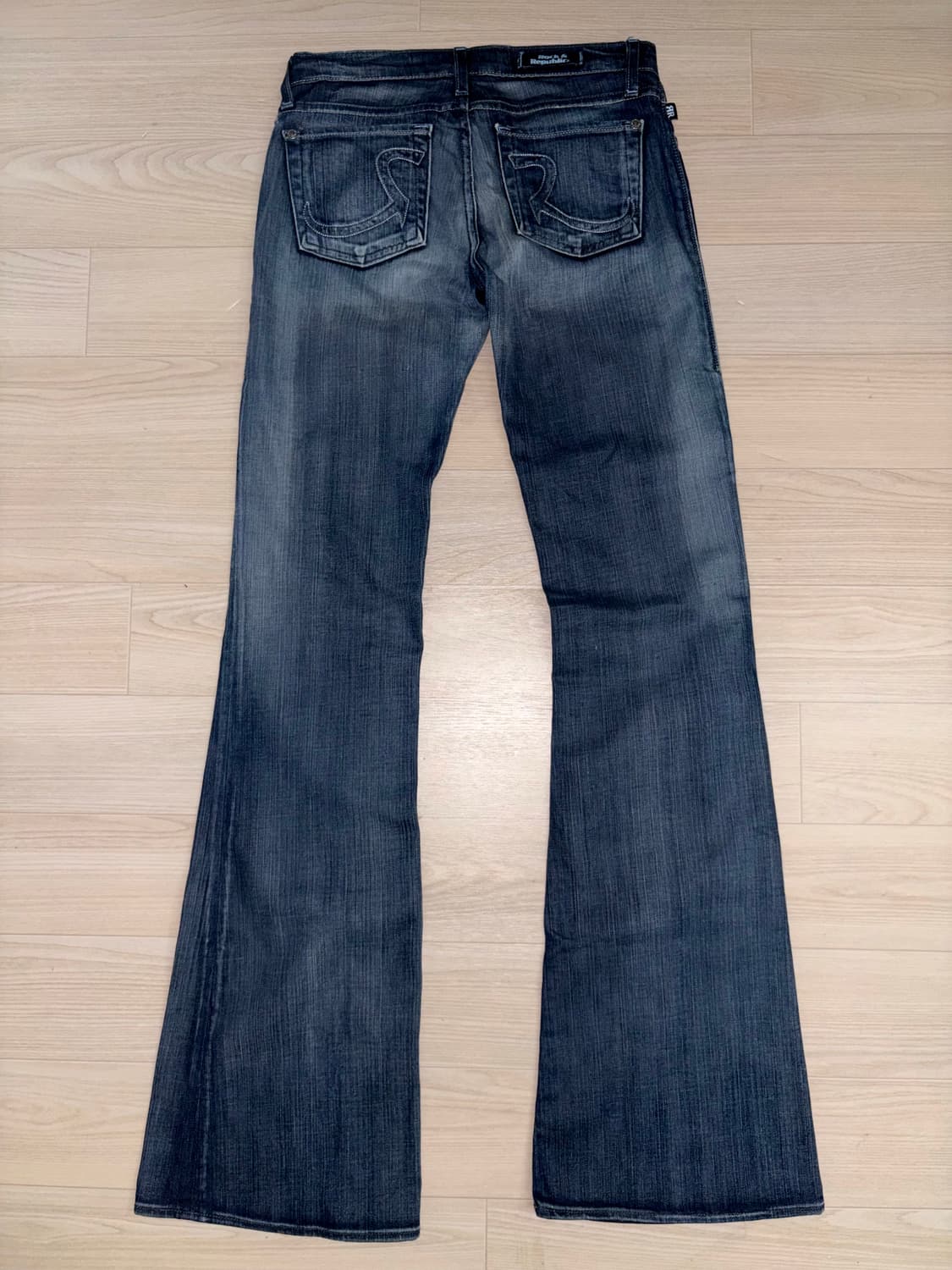 2000s 로우라이즈 부츠컷 청바지 상품이미지1