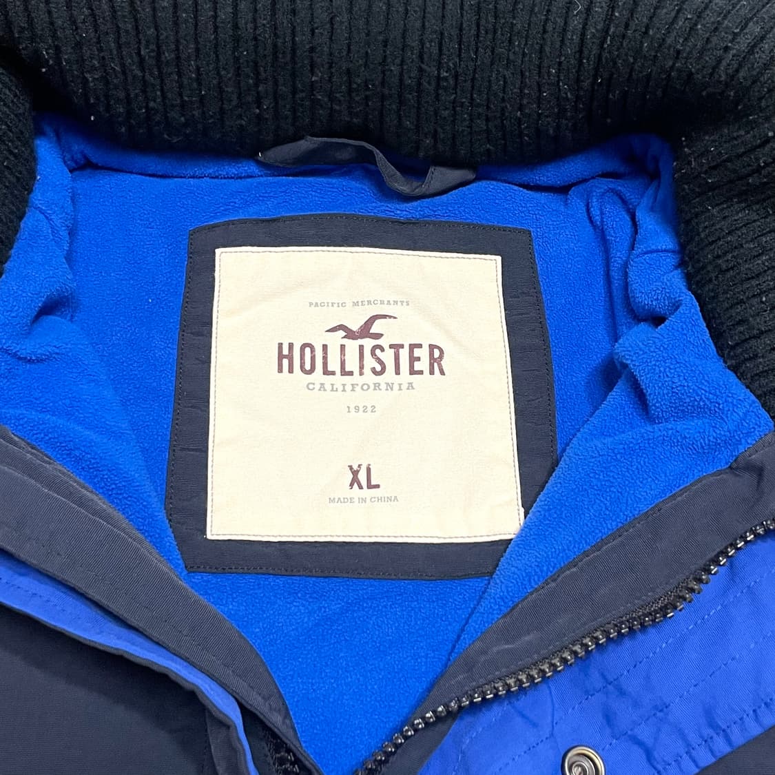 홀리스터 블랙 바람막이 점퍼 여성XL 상품이미지3