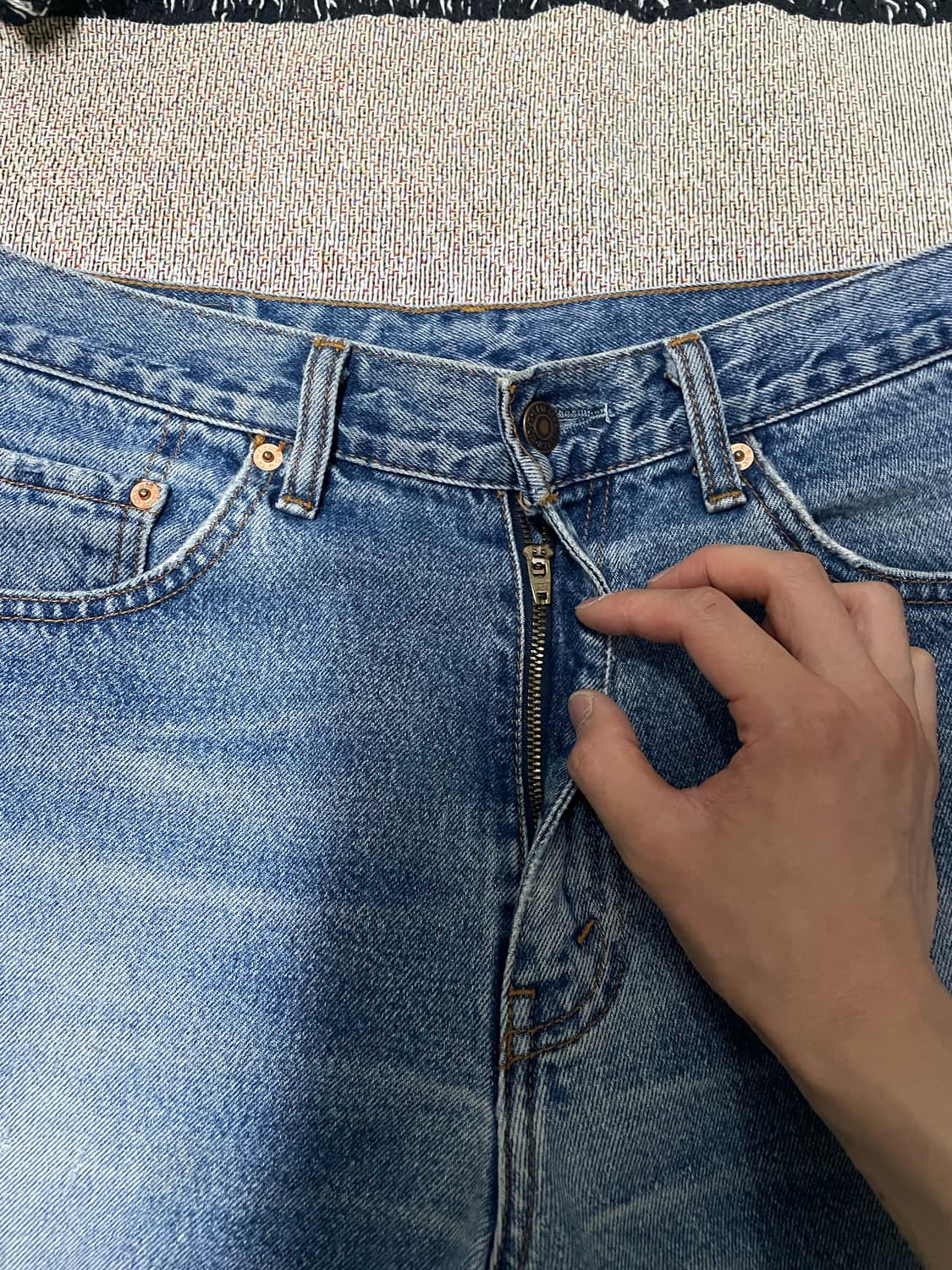 Levi’s 506 Vintage Denim Pants 32x34 상품이미지3
