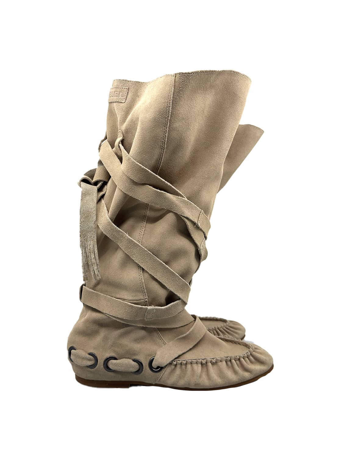 DIESEL  Suede Lace up Tall Boots/ 36 상품이미지2