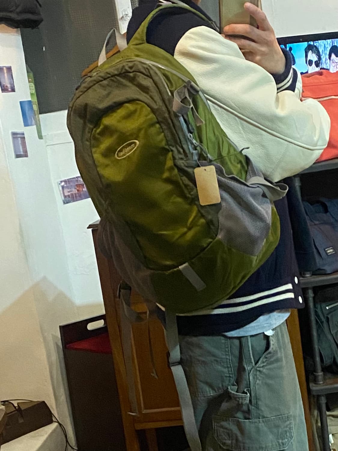 몽벨 백팩 카키 상품이미지1