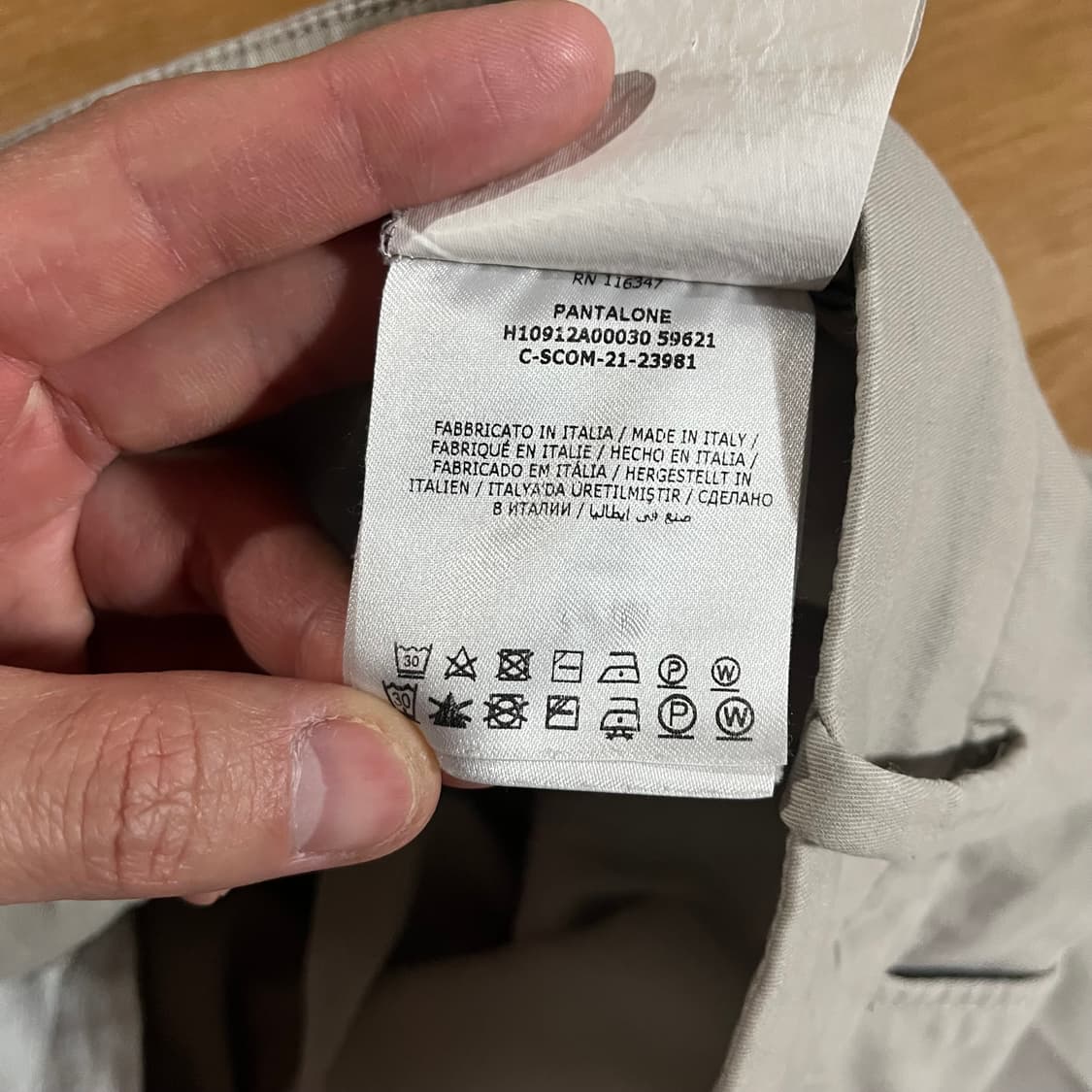 [36-37] 몽클레어 와펜 치노팬츠 상품이미지10