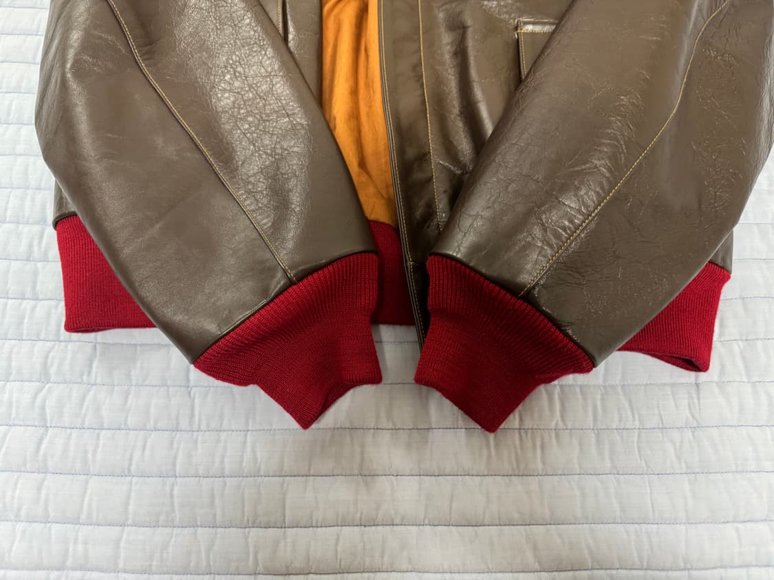 아카펠라클로딩 Lot.120 A-2 말가죽 44 상품이미지6