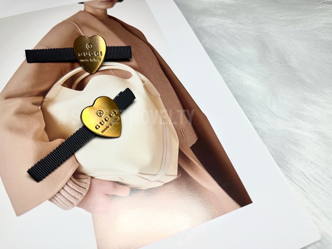 구찌 빈티지 헤어핀 골드 상품이미지7