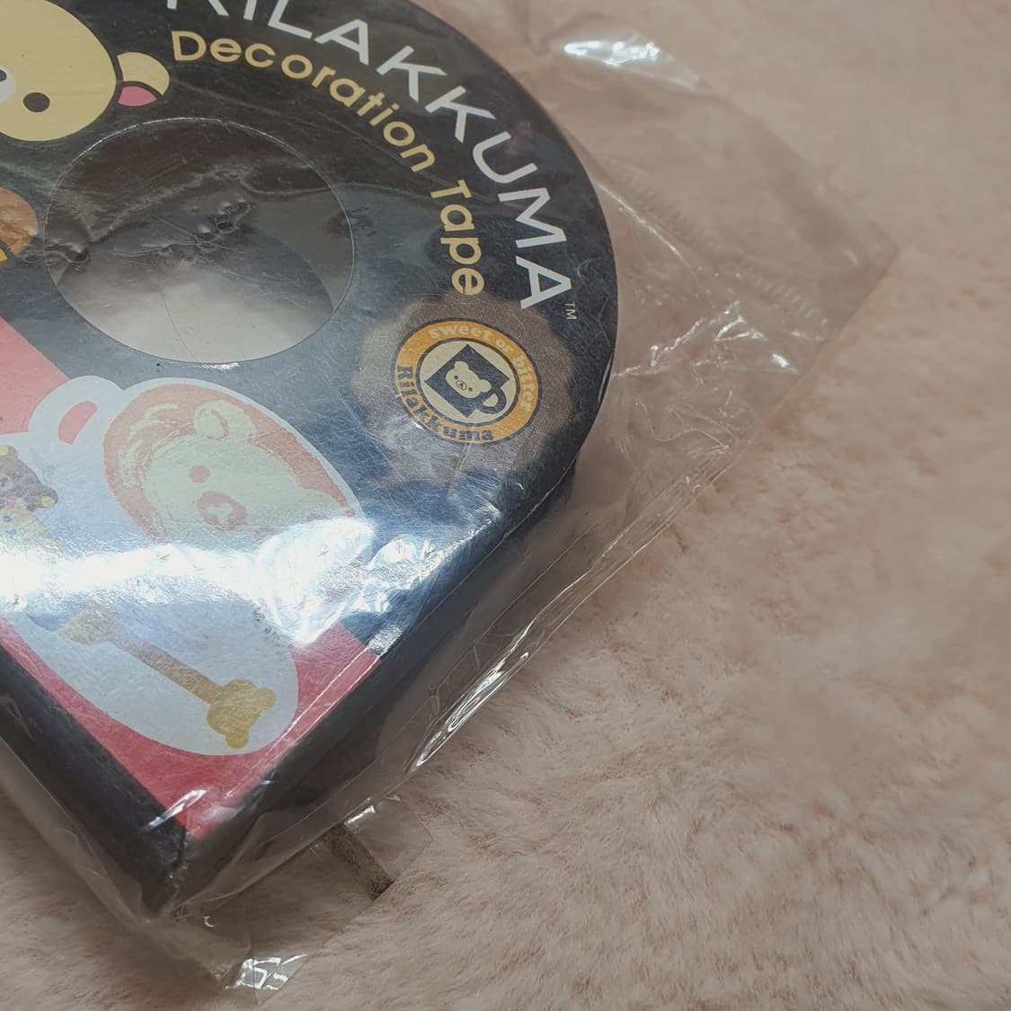 미개봉) 고전 마테 리락쿠마 마스킹 테이프 마테 다꾸 빈티지 캐릭터 문구 상품이미지4