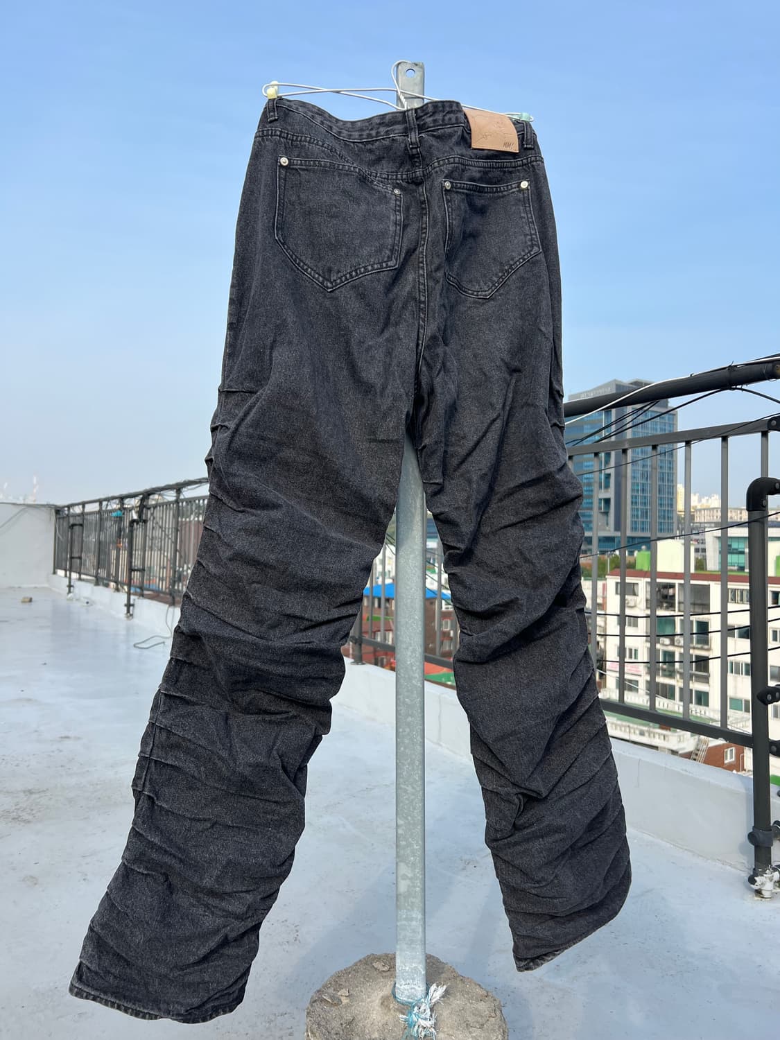노매뉴얼 곱창팬츠 t.w denim pants L 상품이미지4