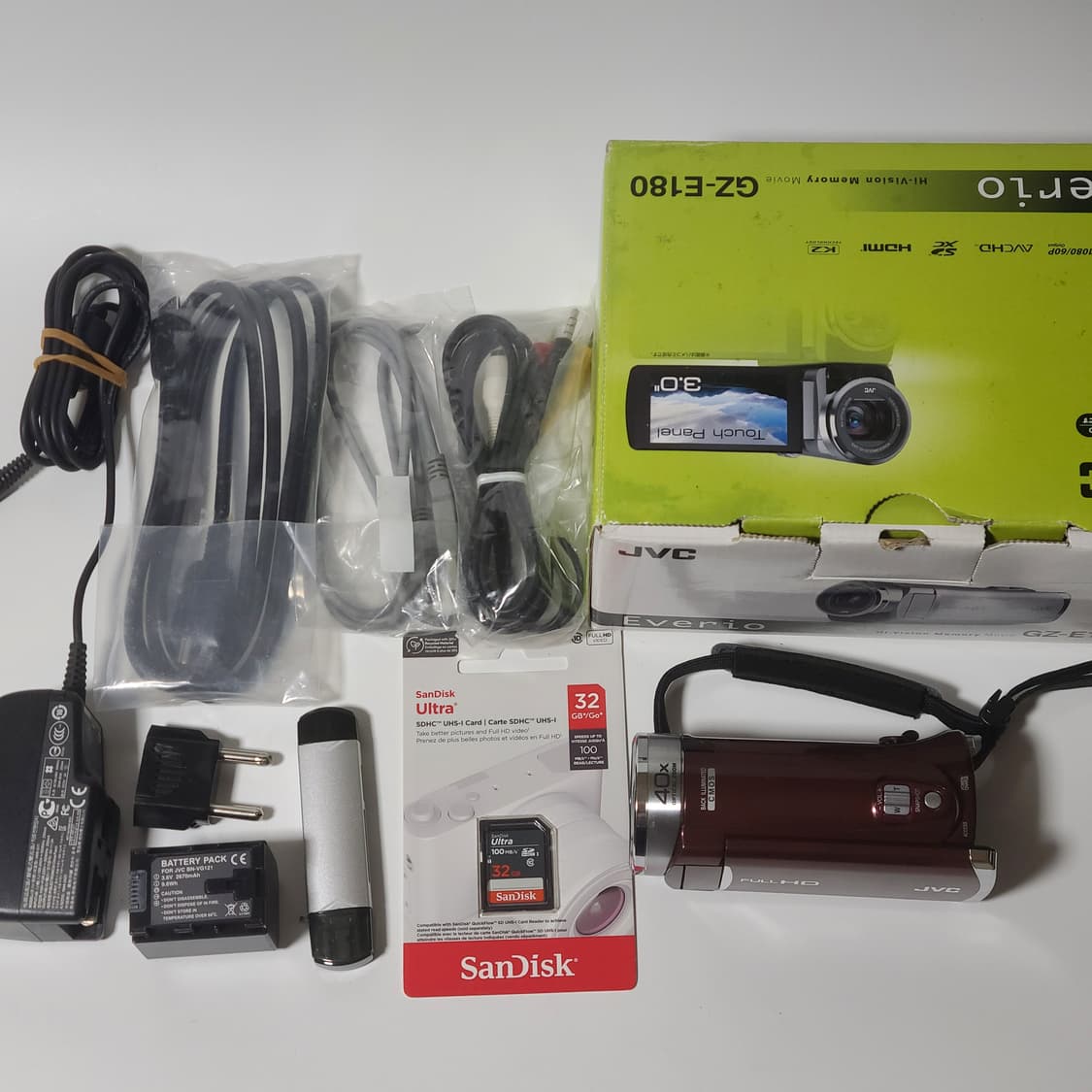 JVC GZ-E180 빈티지 캠코더 디카 디지털카메라 상품이미지2