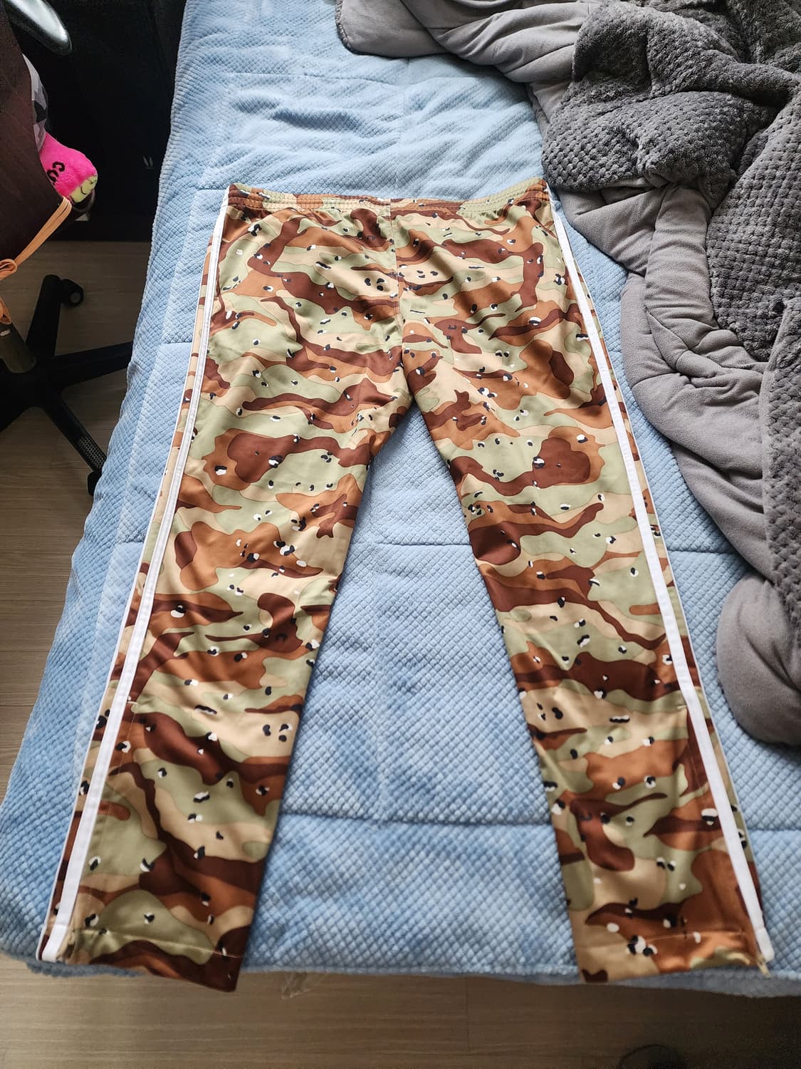 아디다스 파이어버드 카모  밀리터리 팬츠 M 사이즈 상품이미지2