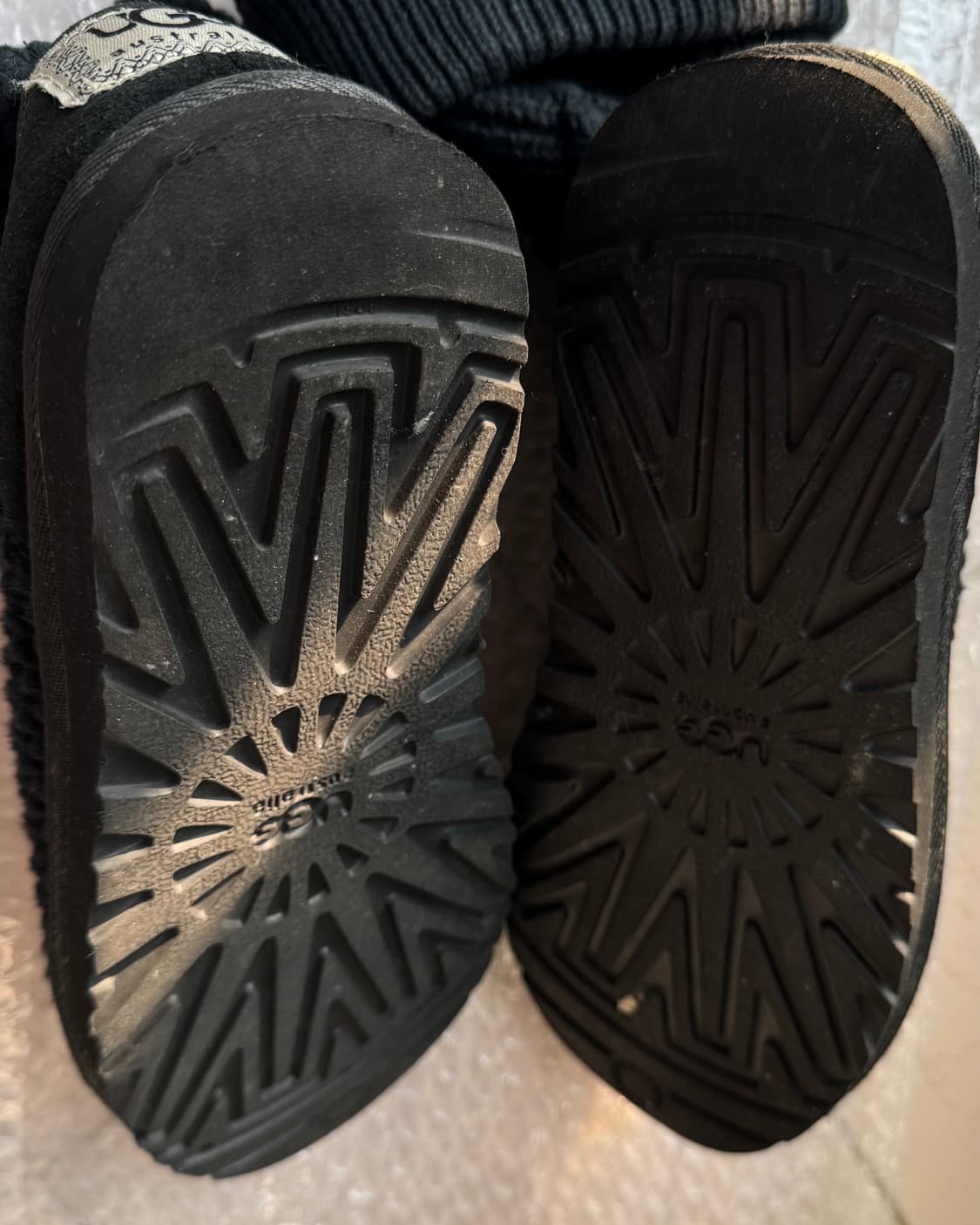 UGG balck knit boots 상품이미지4