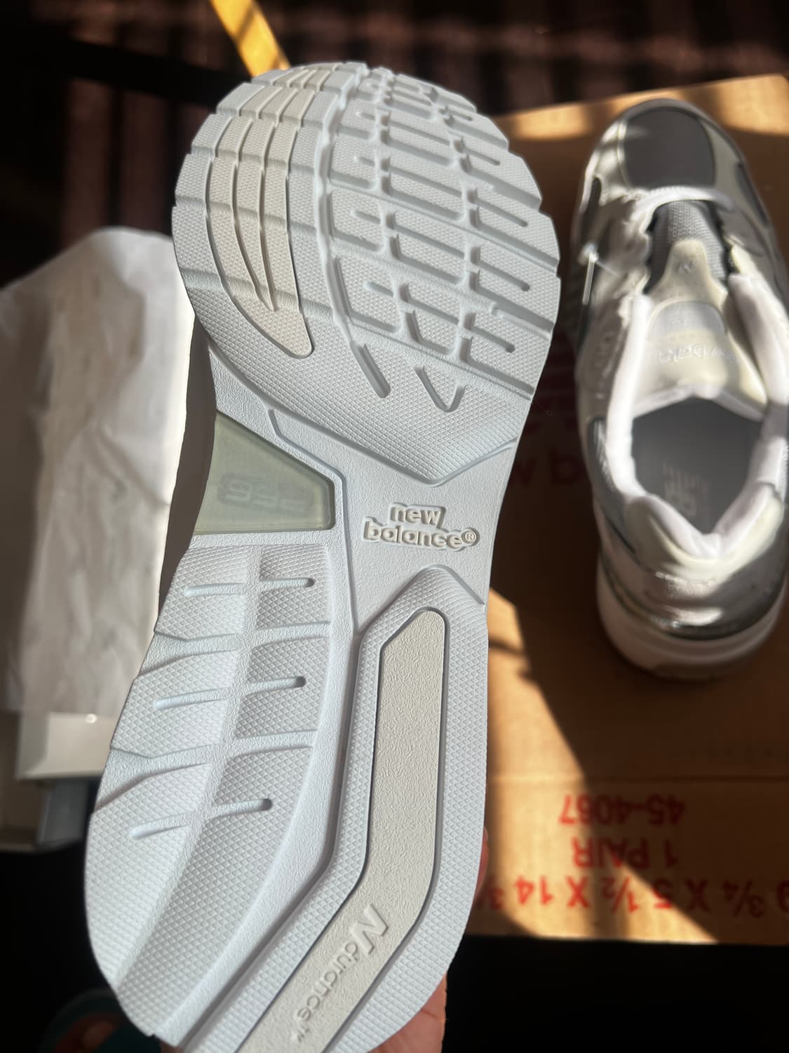 뉴발란스 992nc 255 화이트 상품이미지4