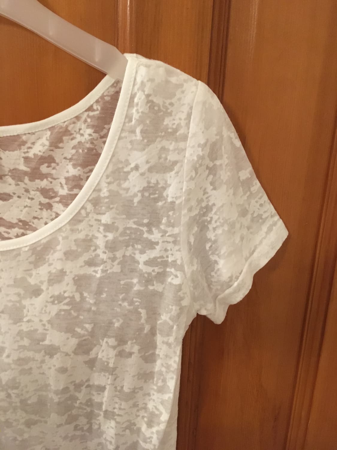 Soft Ivory Sheer Top 상품이미지2