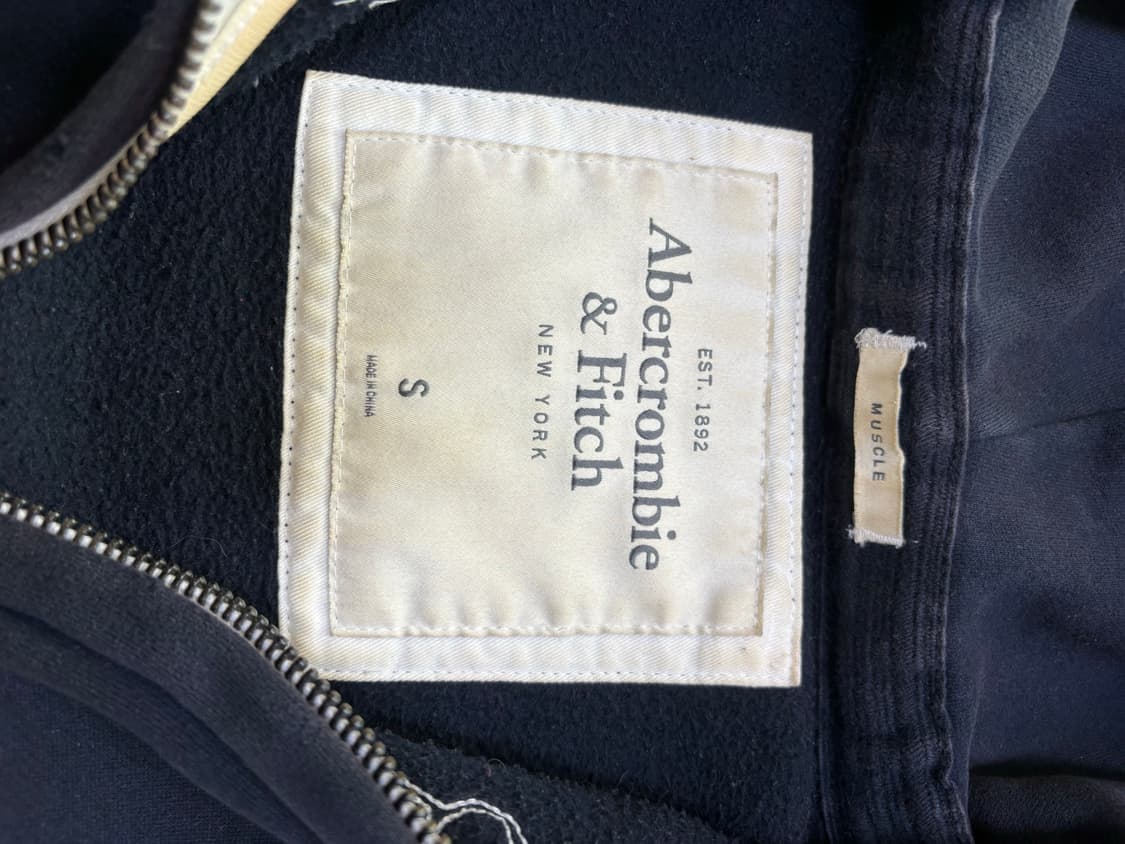 아베크롬비 후드집업 네이비 s 상품이미지2