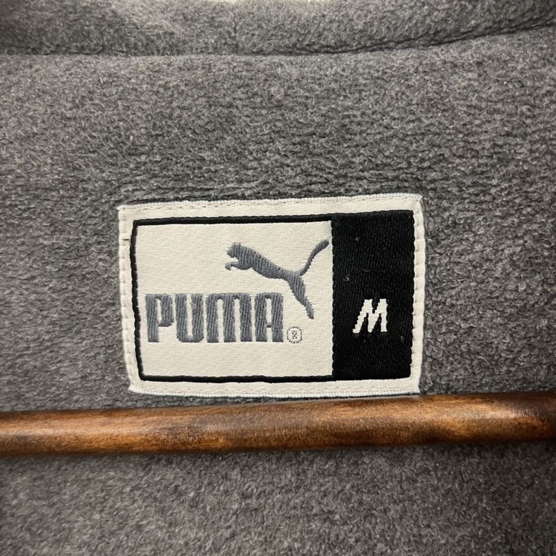 퓨마 캐주얼 빈티지 오버핏 후리스 후드집업 M C10430 상품이미지5