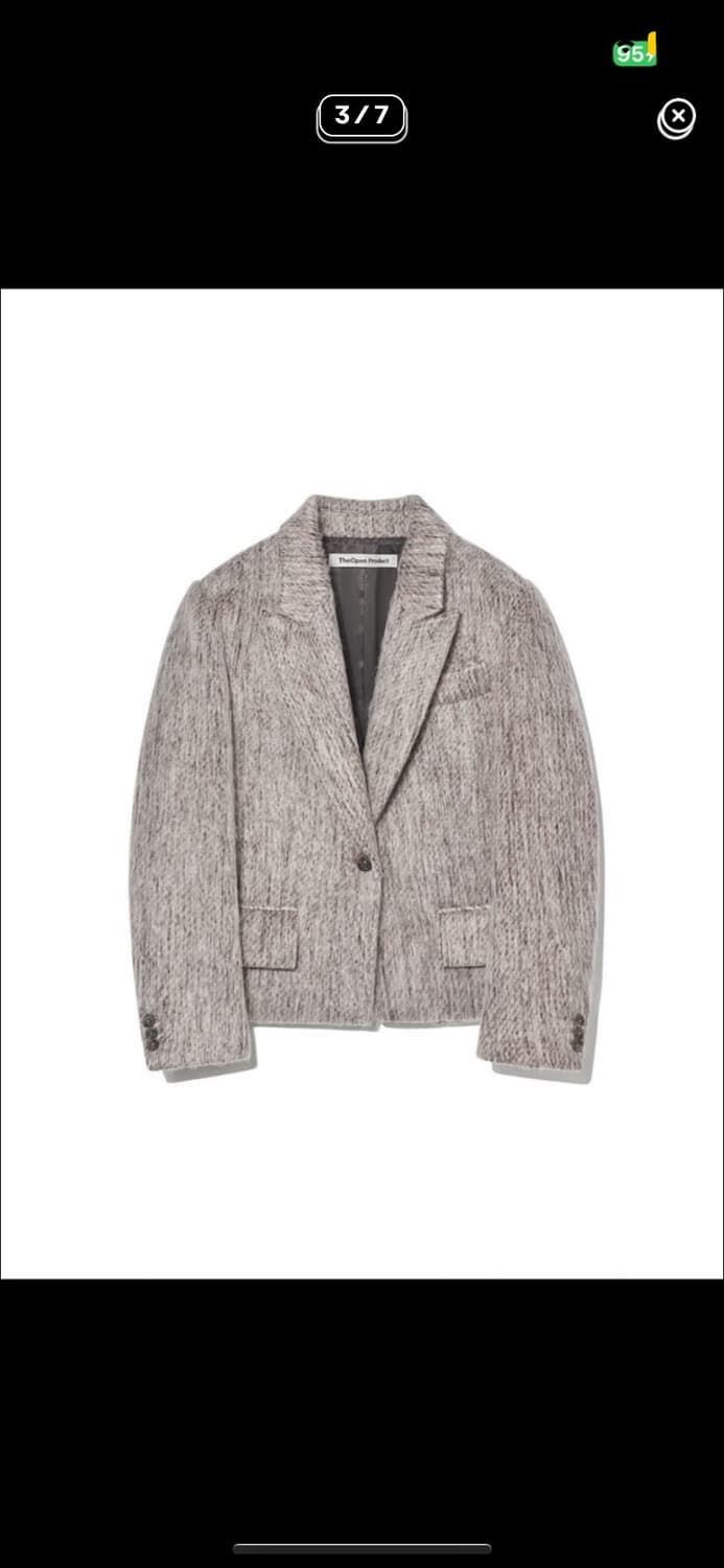 오픈와이와이 크롭 울자켓 상품이미지3