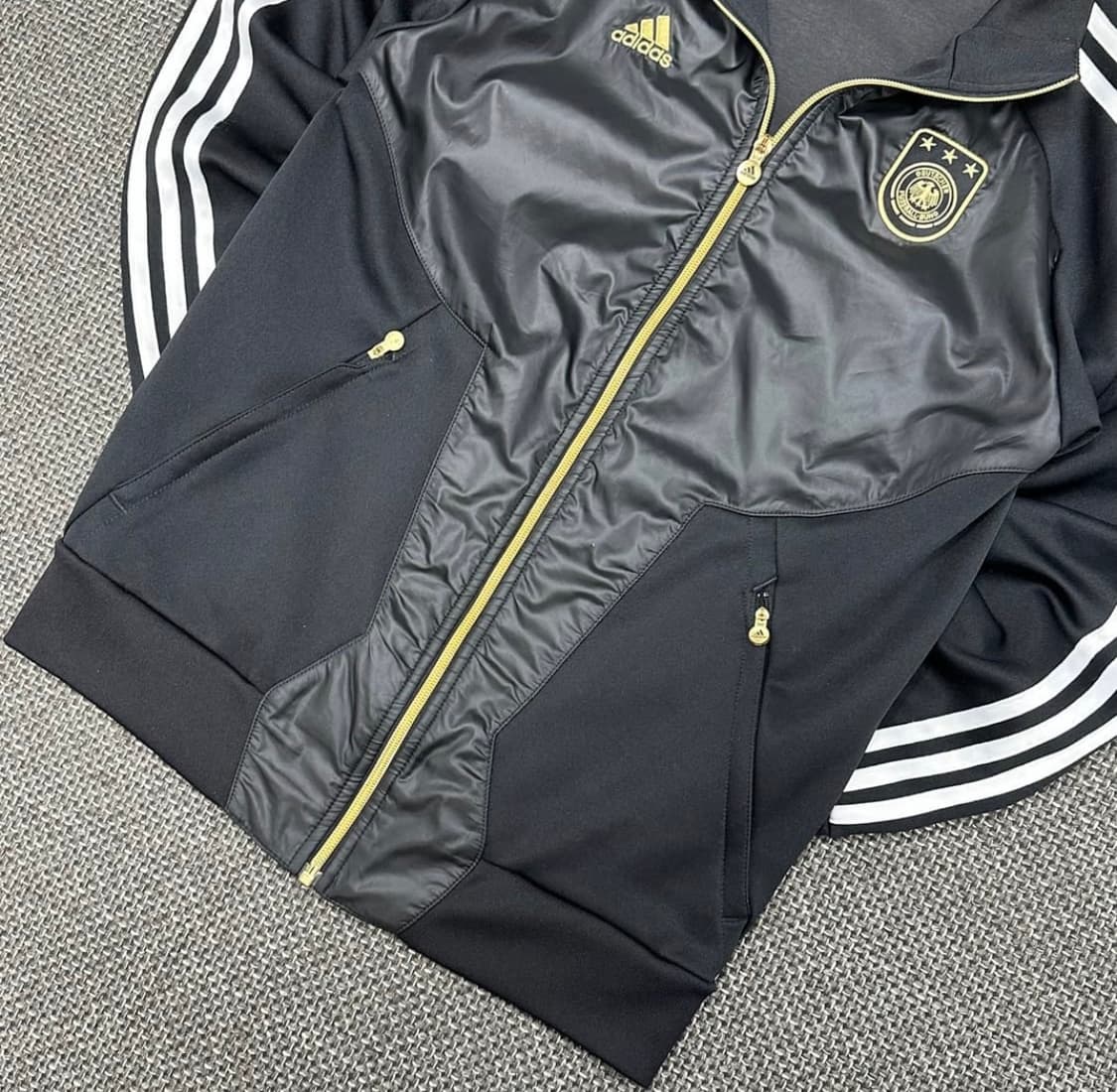 아디다스 독일 검정 트랙탑 져지 L 100 상품이미지5