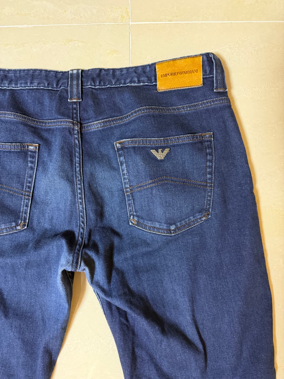 알마니 진청바지 데님 36 상품이미지1