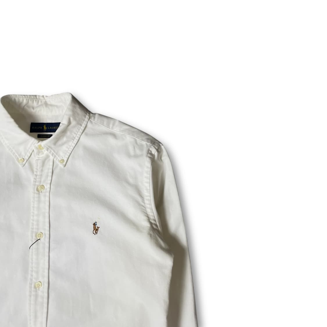 폴로랄프로렌 화이트 옥스포드 클래식핏 L 상품이미지2