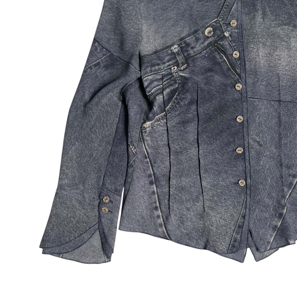 Aramis 데님 진 프린트 셔츠 상품이미지5