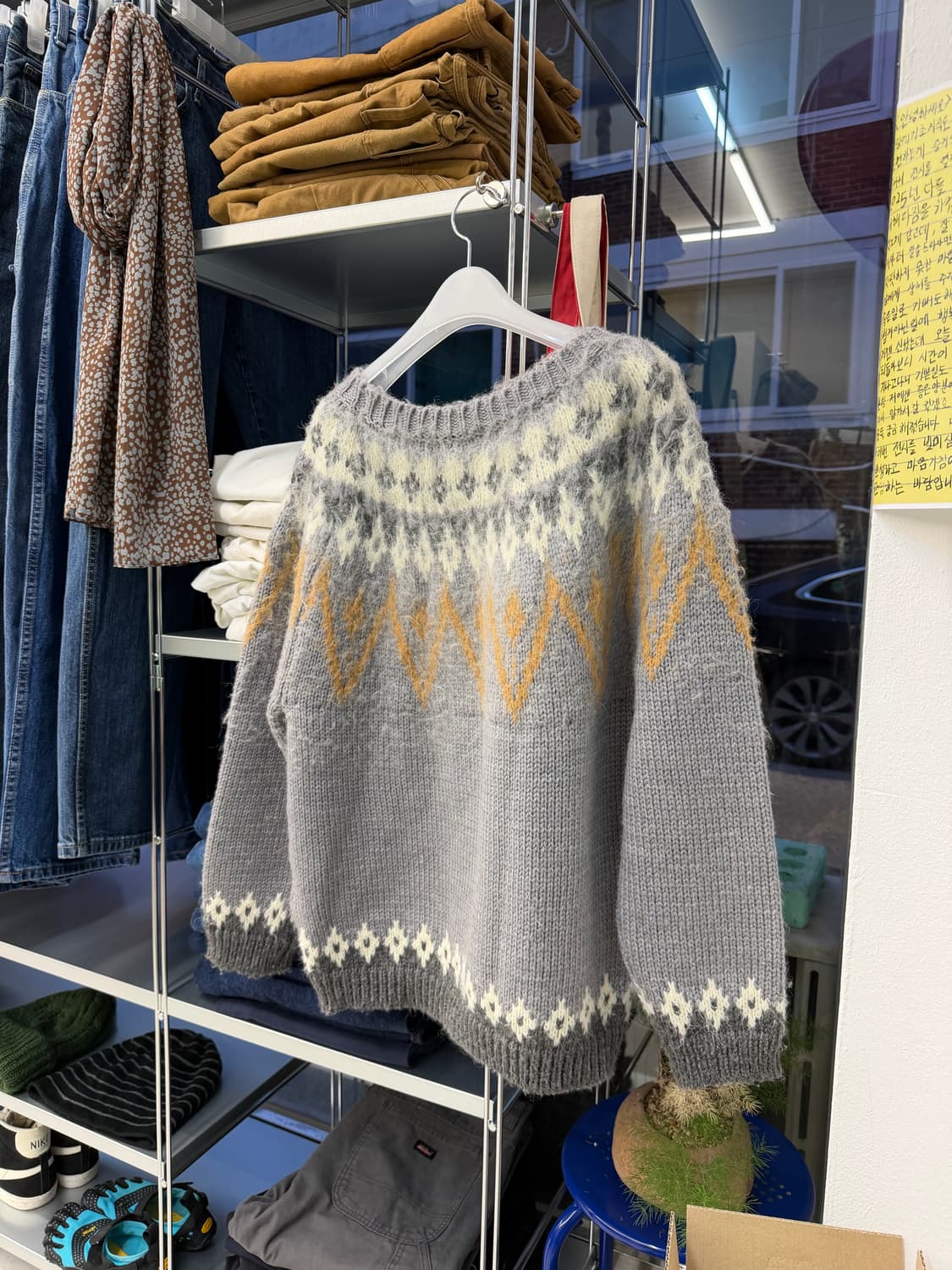 Ray Beams nordic knit 상품이미지4