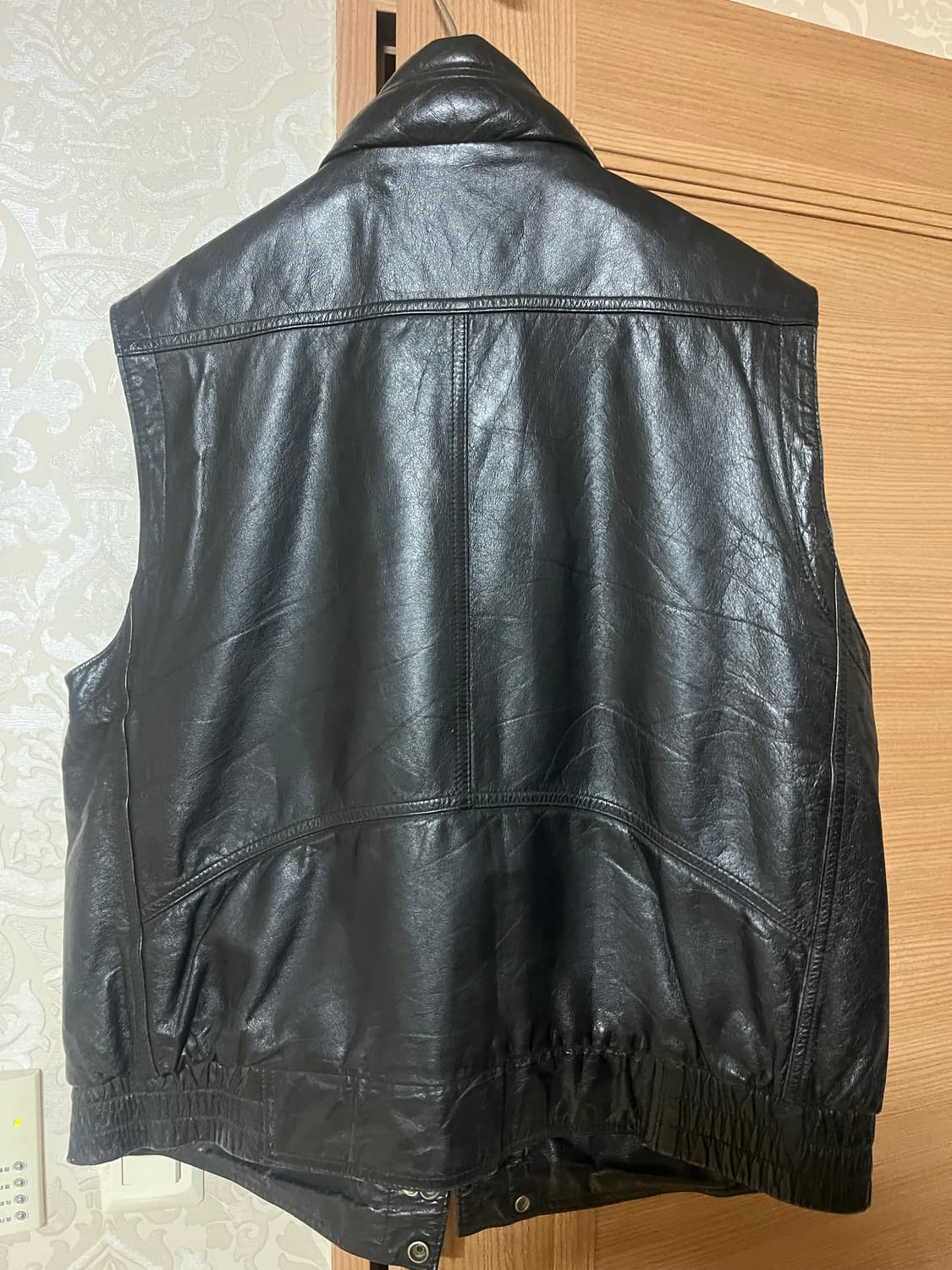 H.B. LEATHER 가죽 조끼 XL 상품이미지4
