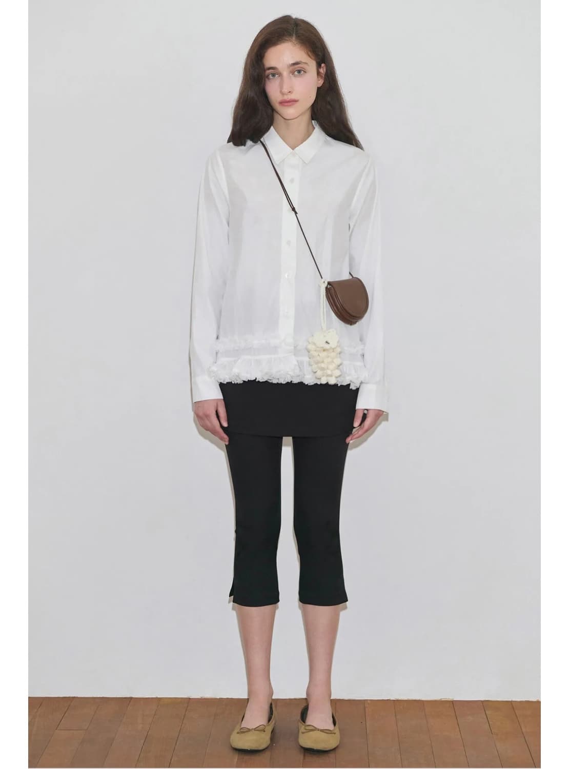시눈 Lace Layered skirt pants 상품이미지3