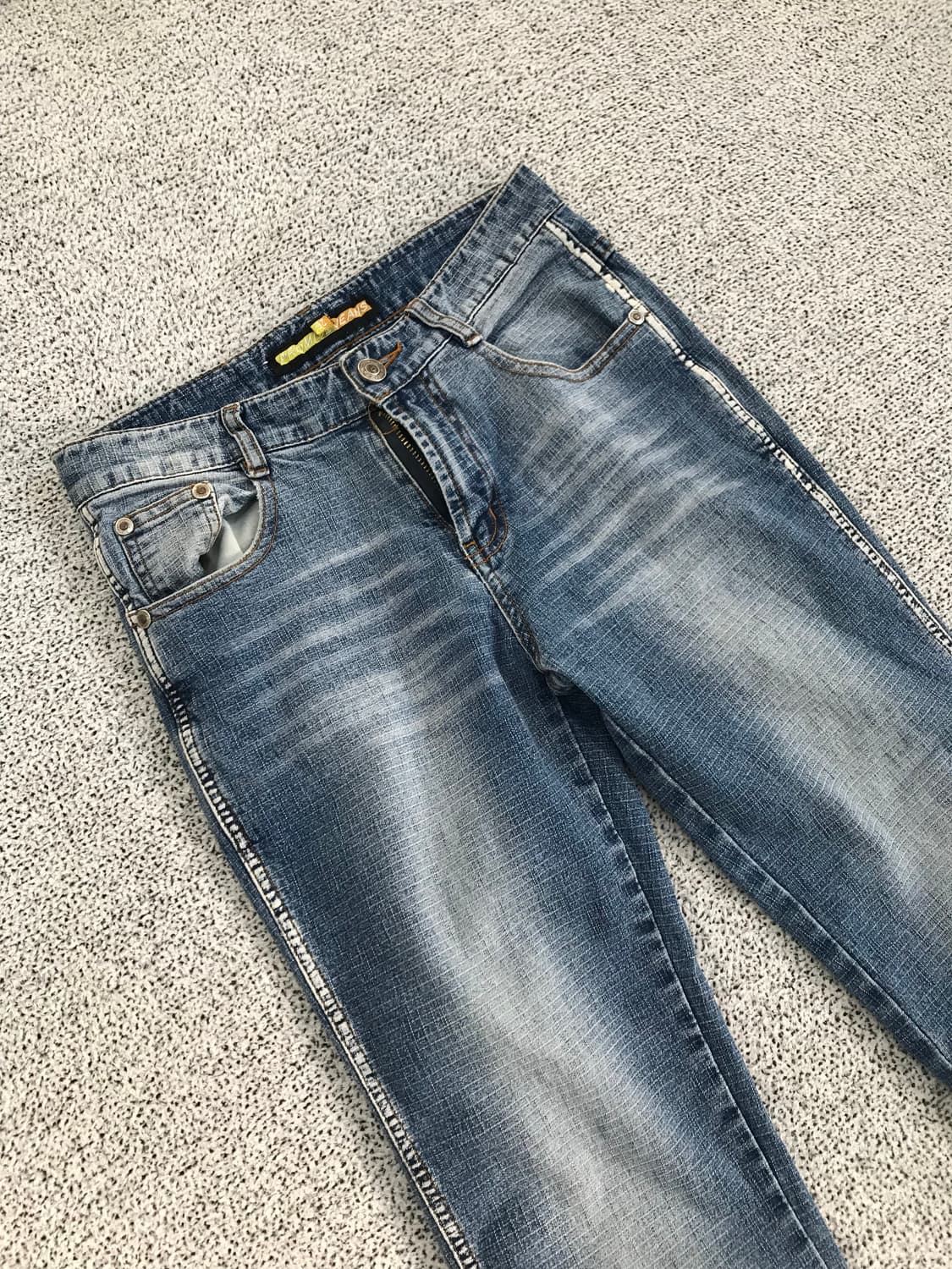 로우라이즈 데님 팬츠 상품이미지7