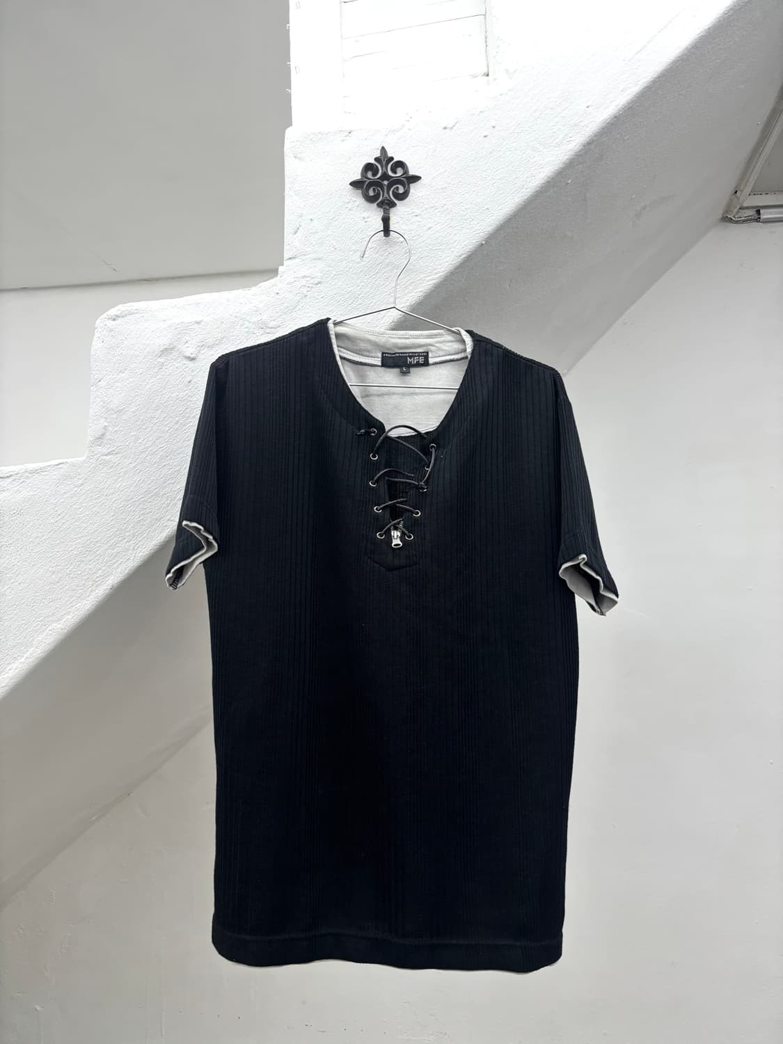 Lace up detail top   상품이미지4